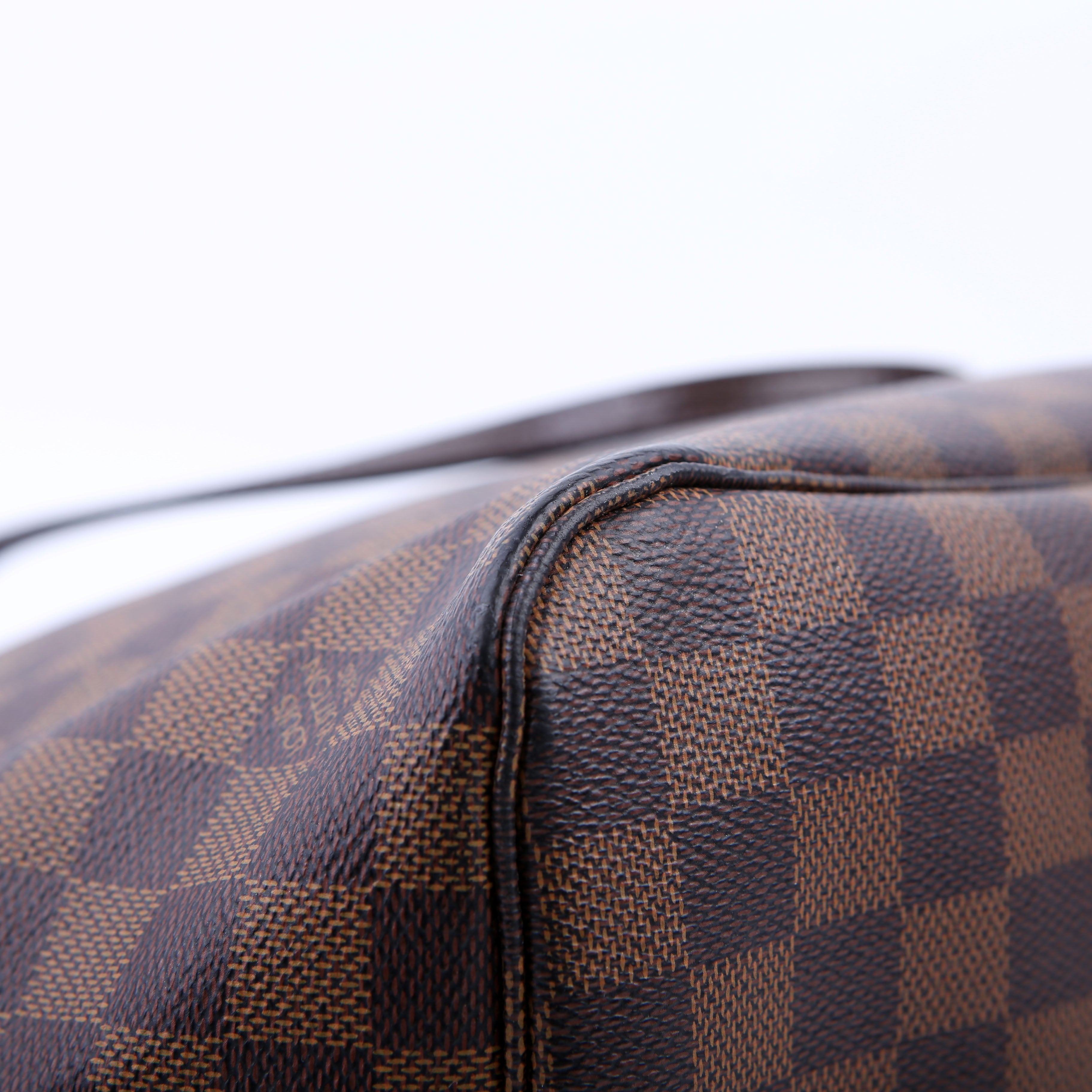 Neverfull with Wallet MM Damier Ebene