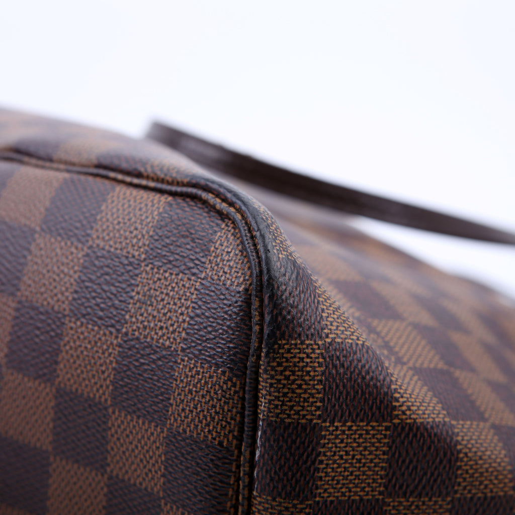 Neverfull with Wallet MM Damier Ebene