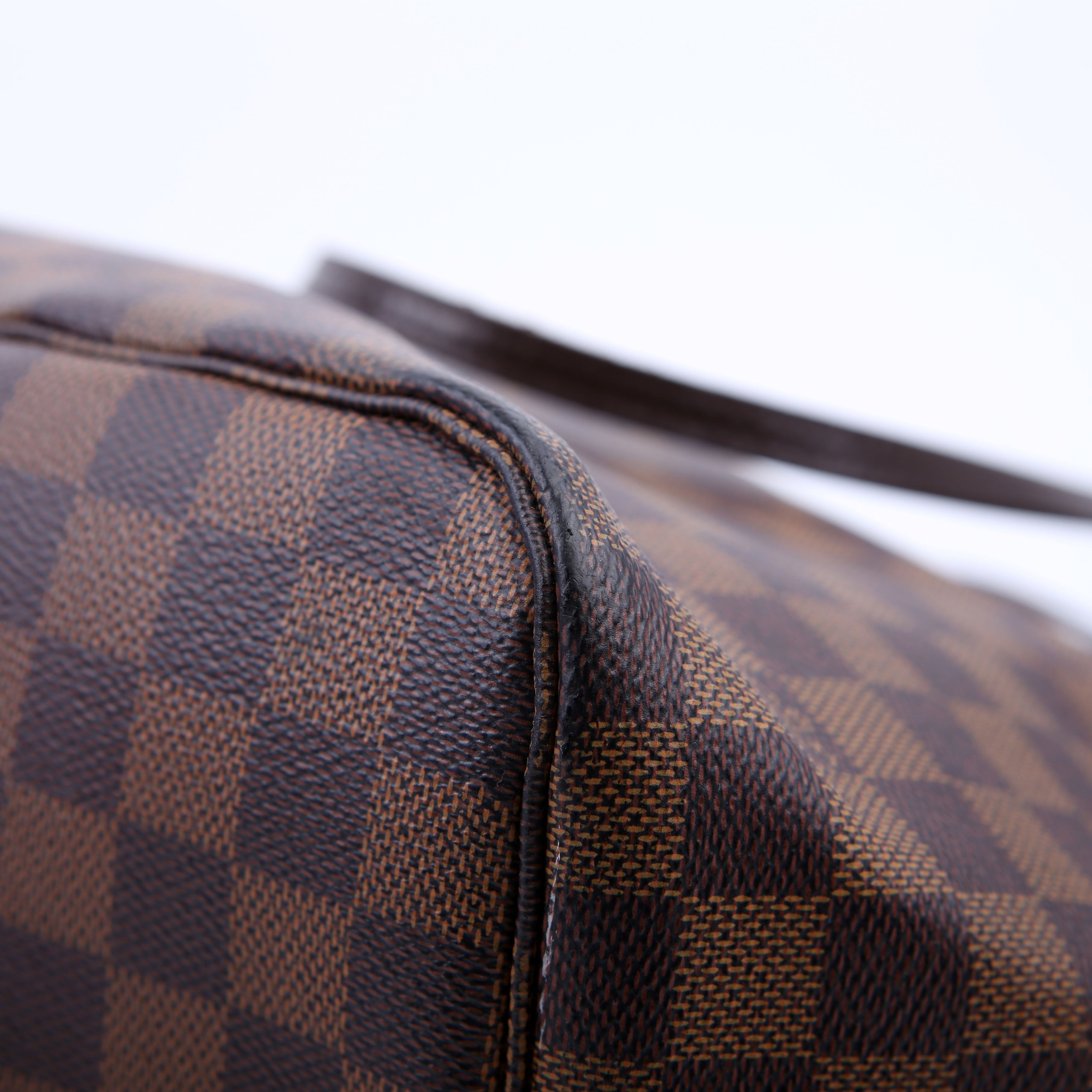 Neverfull with Wallet MM Damier Ebene