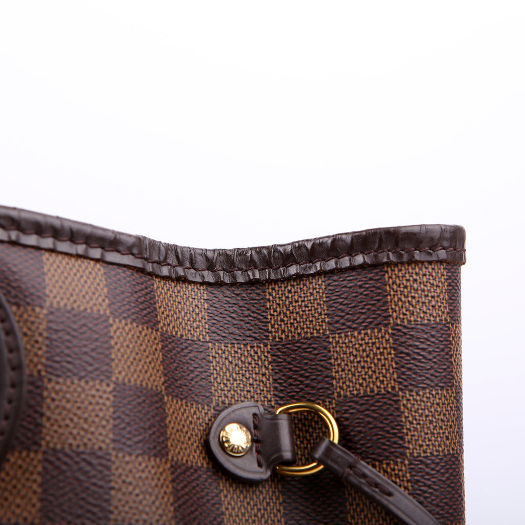 Neverfull with Wallet MM Damier Ebene