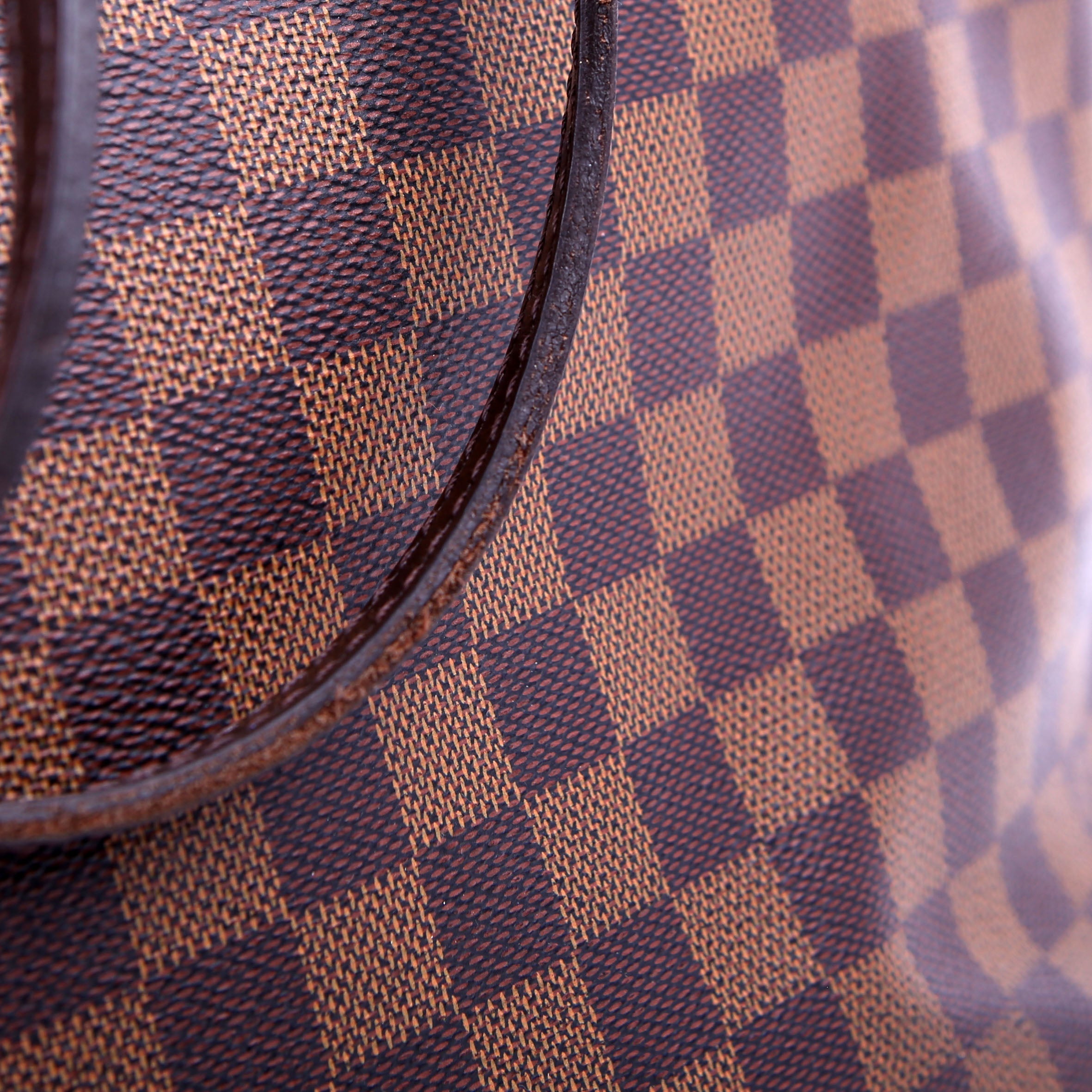 Neverfull with Wallet MM Damier Ebene