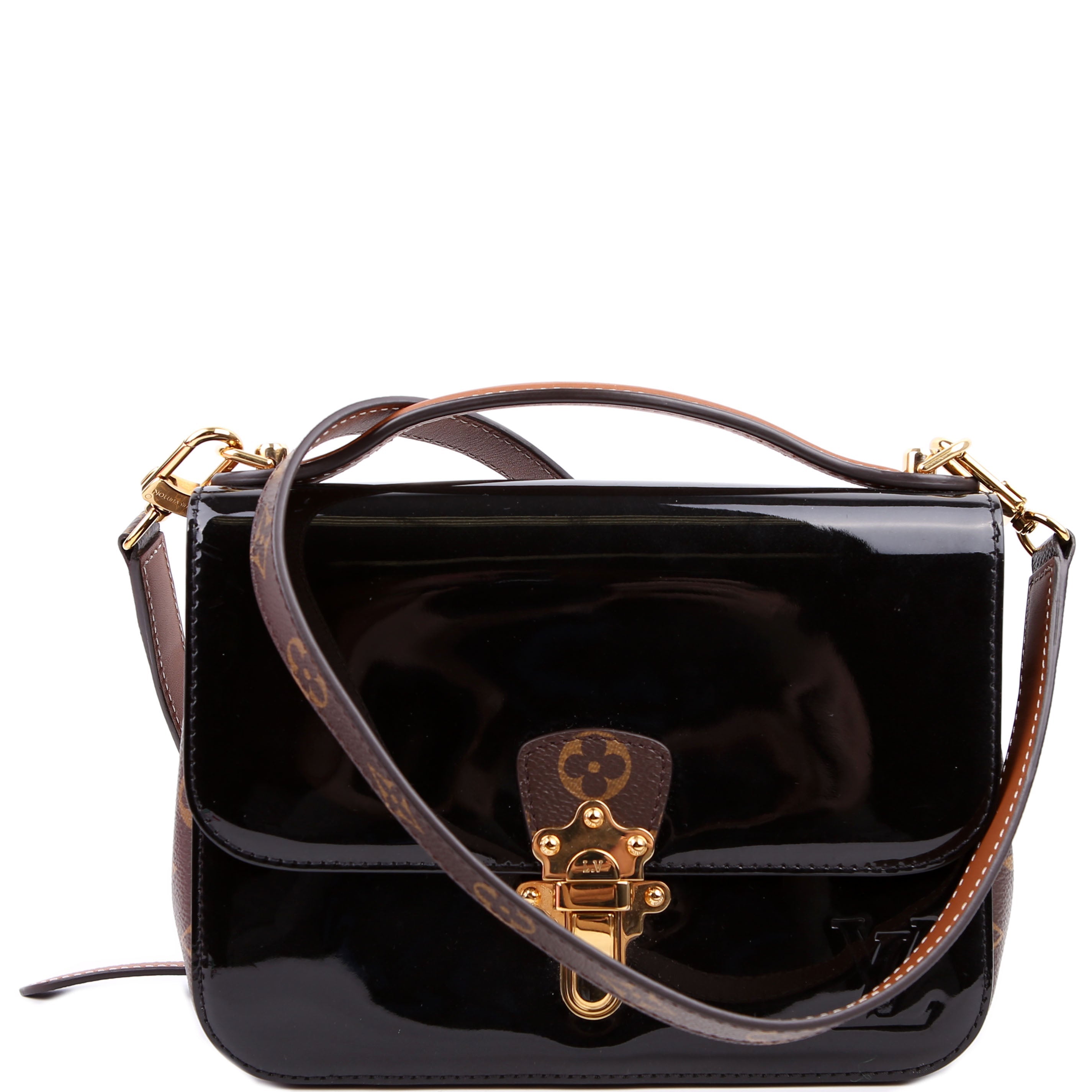 Cherrywood PM Patent Monogram Black