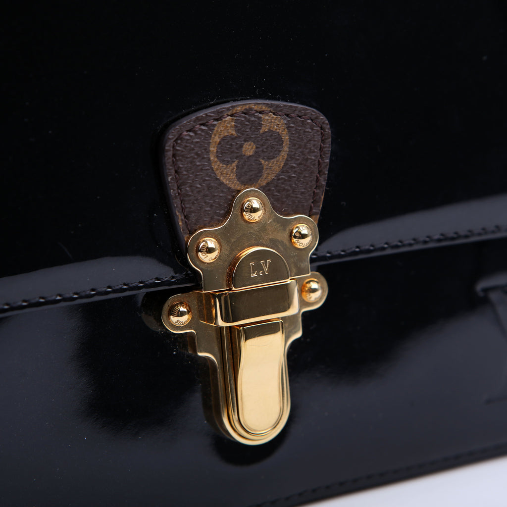 Cherrywood PM Patent Monogram Black