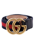 Gucci 4000593 Marmont GG Leather Belt Size 80/32 Black