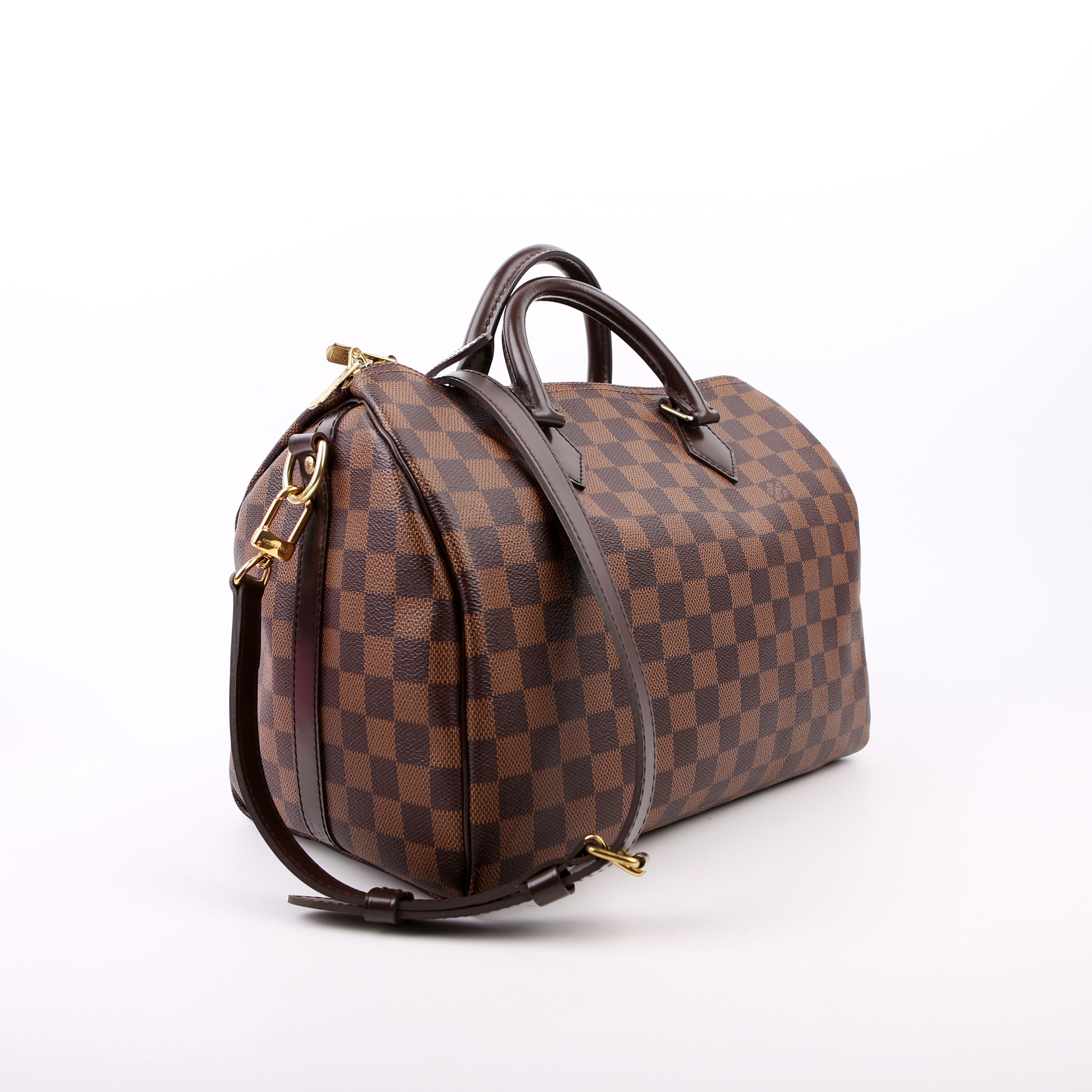 Speedy 30 Bandouliere Damier Ebene