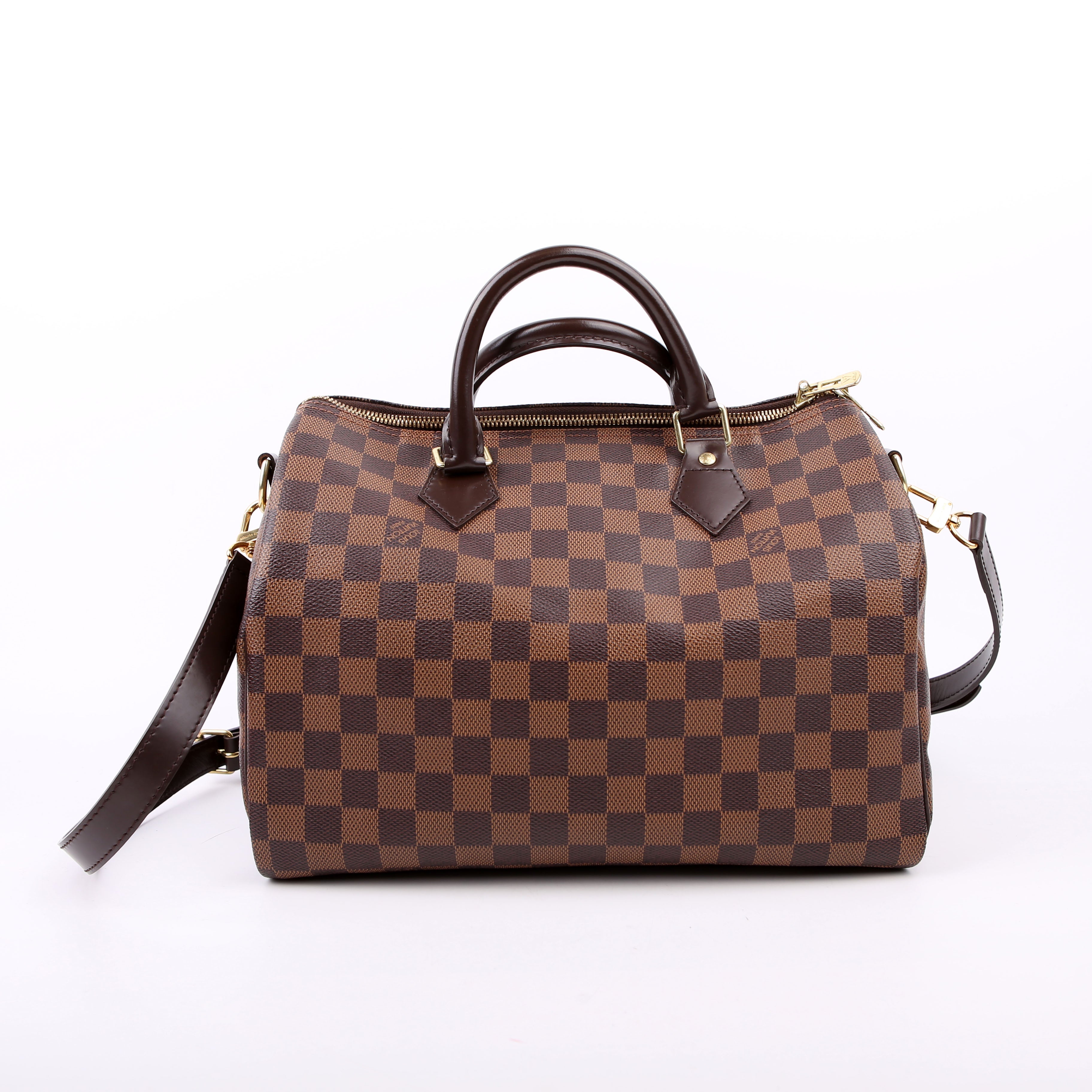 Speedy 30 Bandouliere Damier Ebene