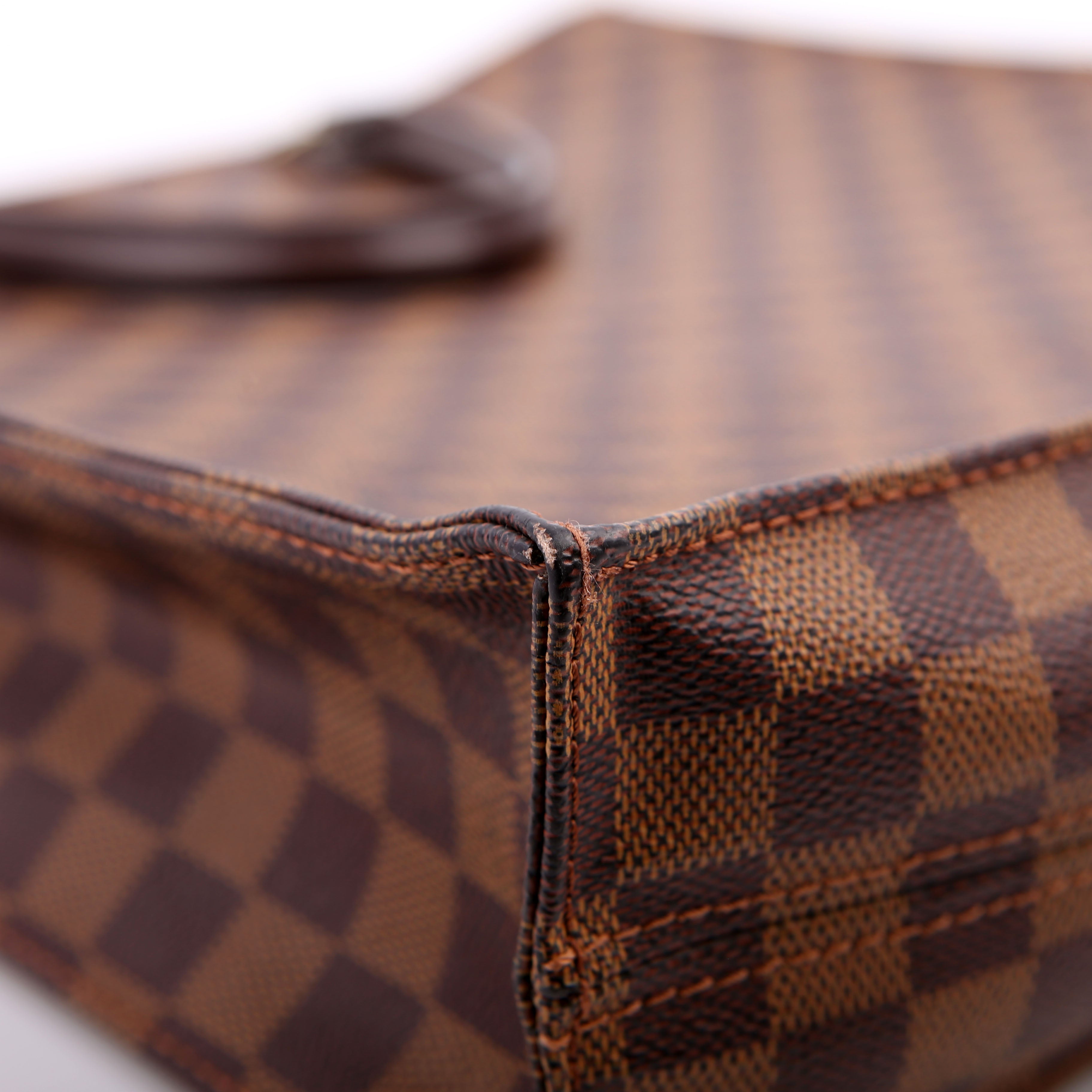 Sac Plat Damier Ebene