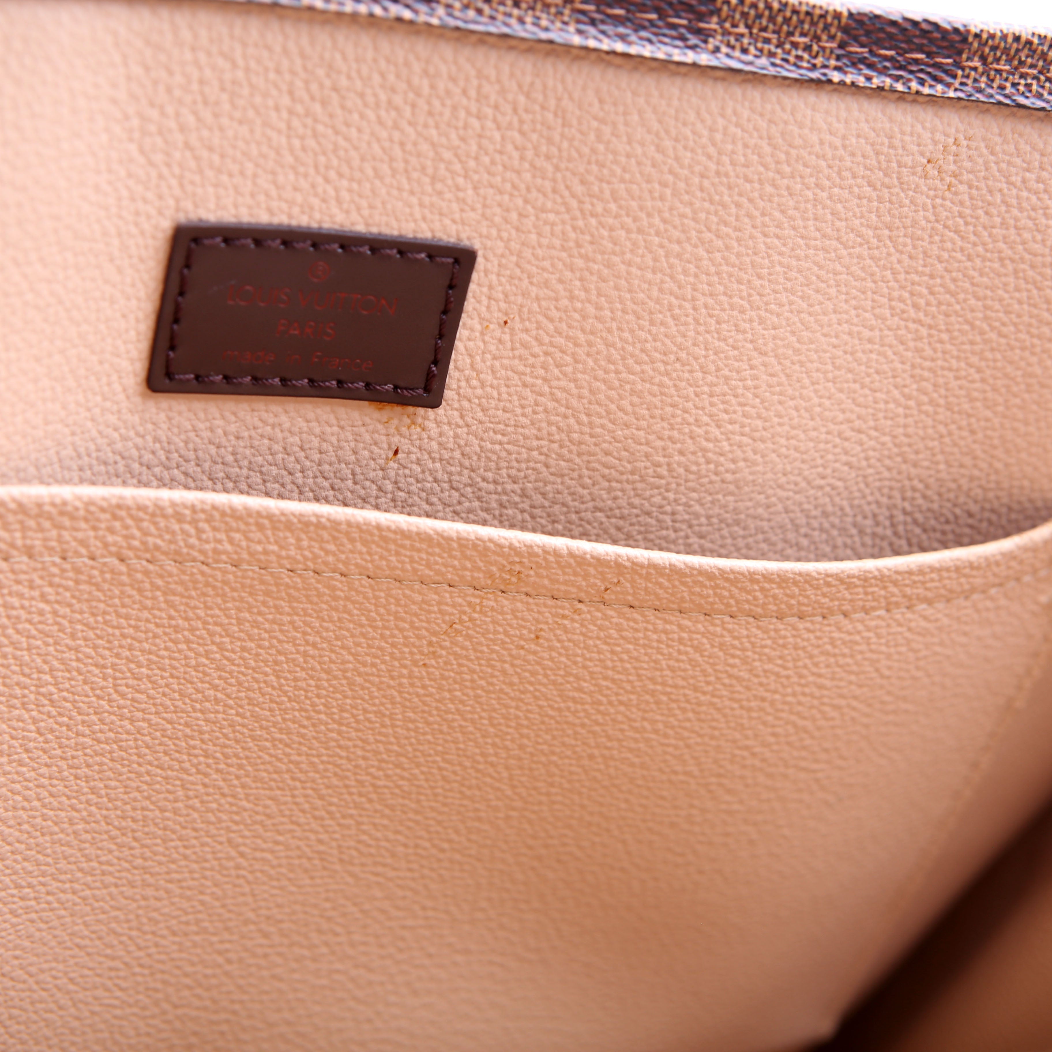 Sac Plat Damier Ebene