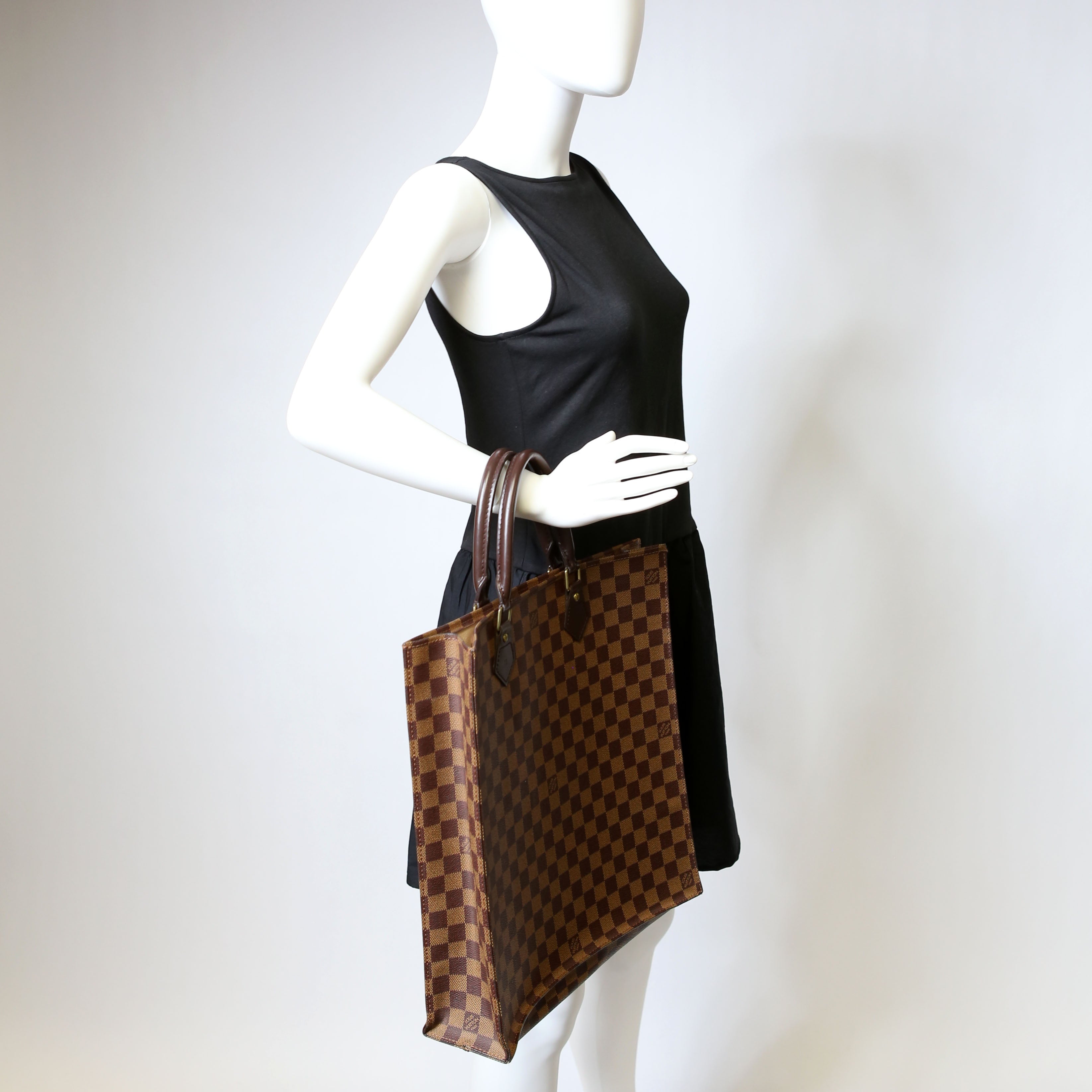Sac Plat Damier Ebene