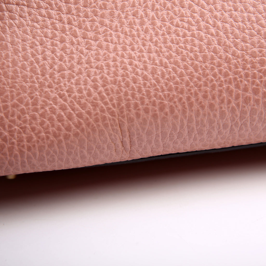 510302 Medium Interlocking Satchel Pink