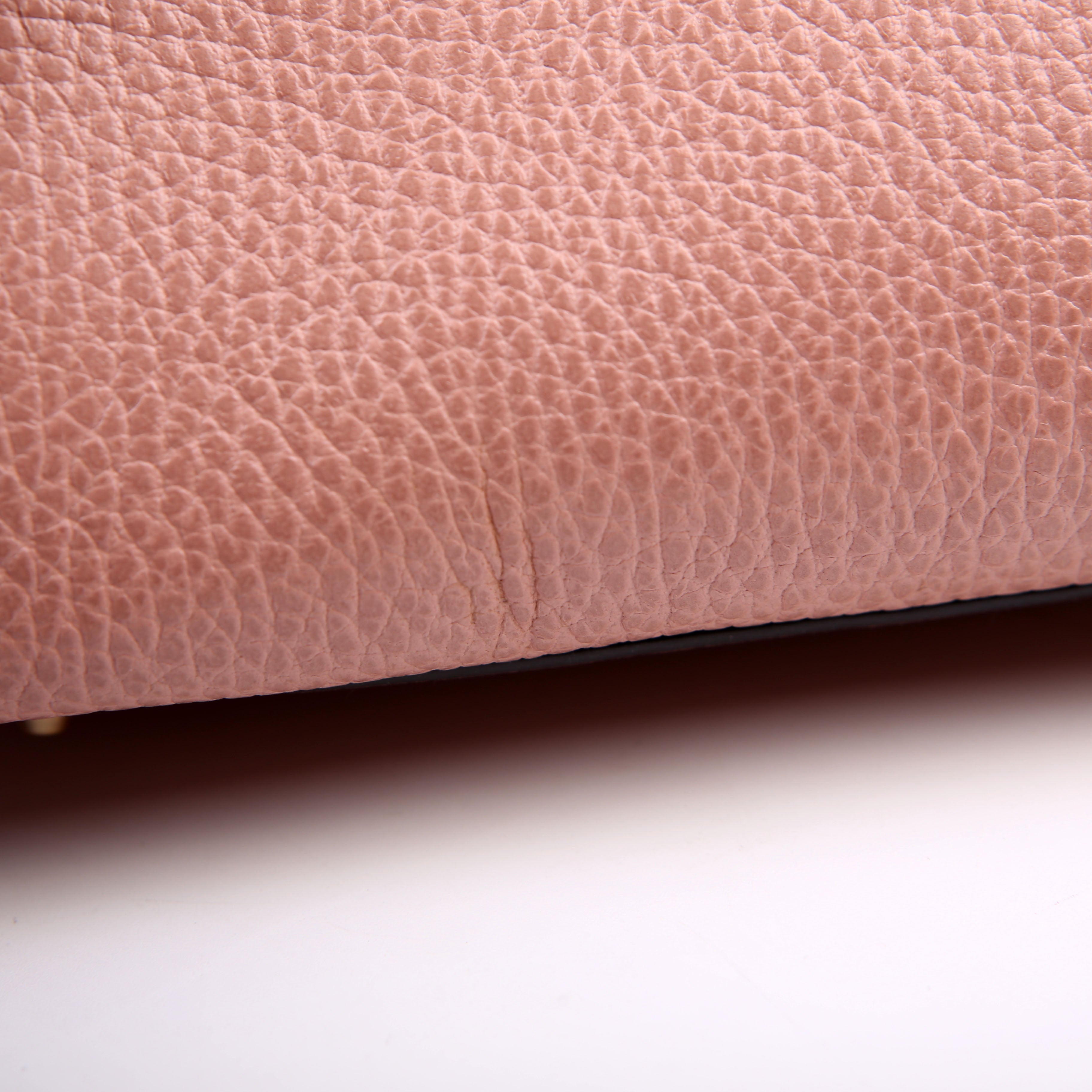 510302 Medium Interlocking Satchel Pink