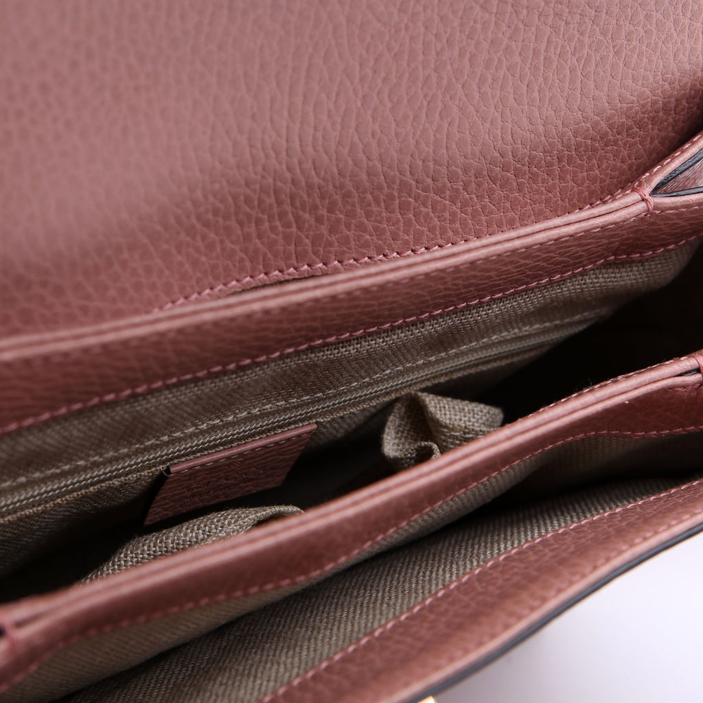 510302 Medium Interlocking Satchel Pink