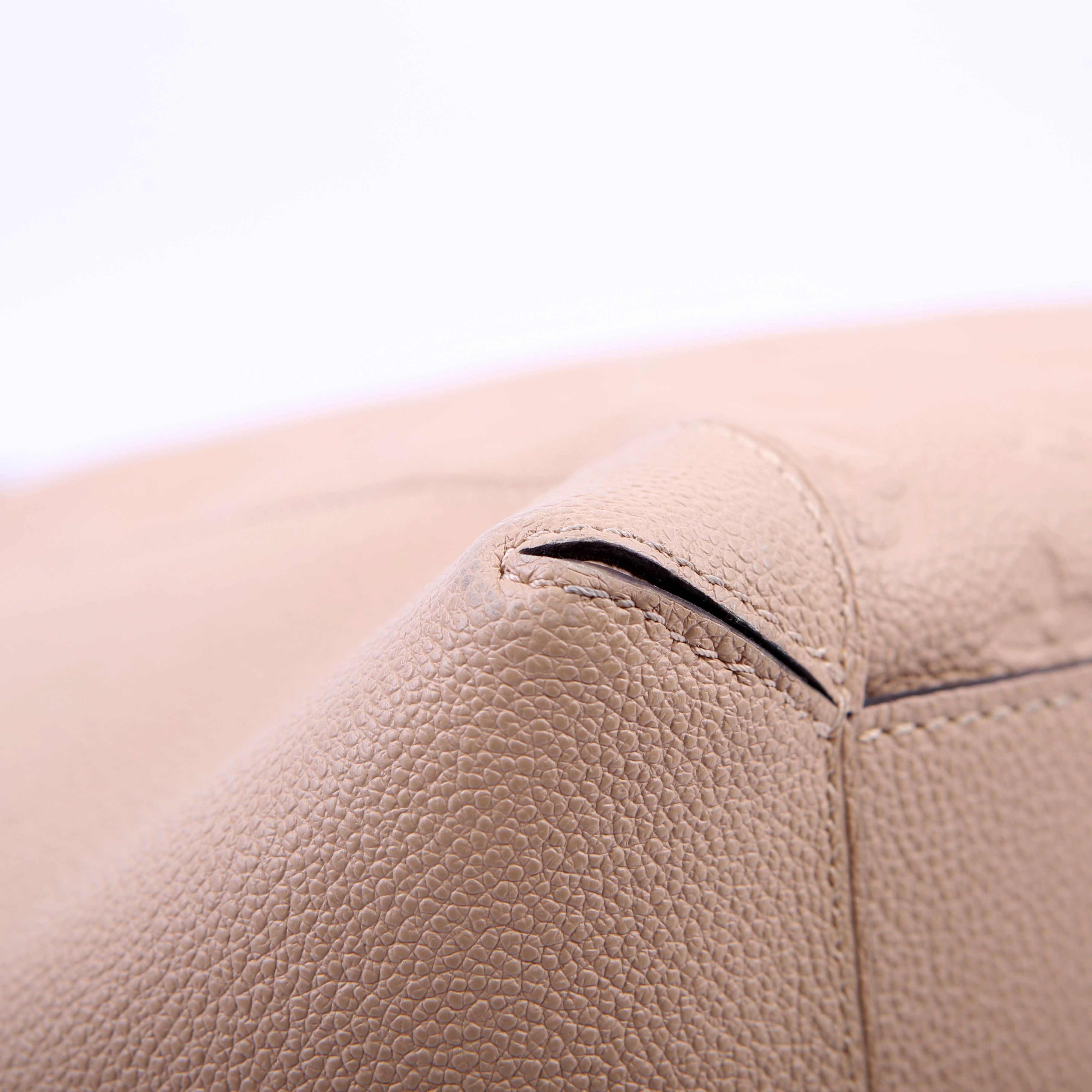 Bagatelle Hobo Empreinte Beige/Black