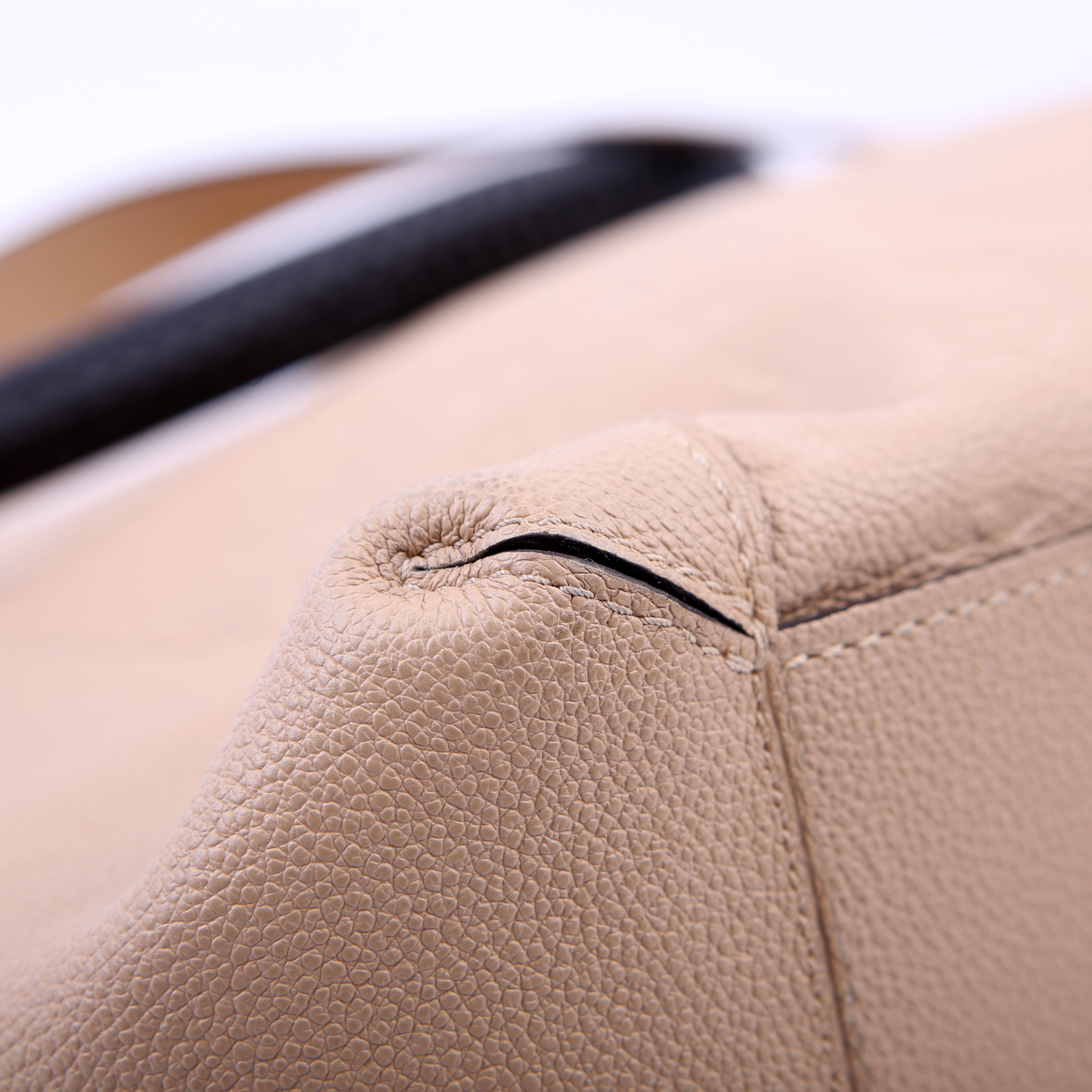 Bagatelle Hobo Empreinte Beige/Black