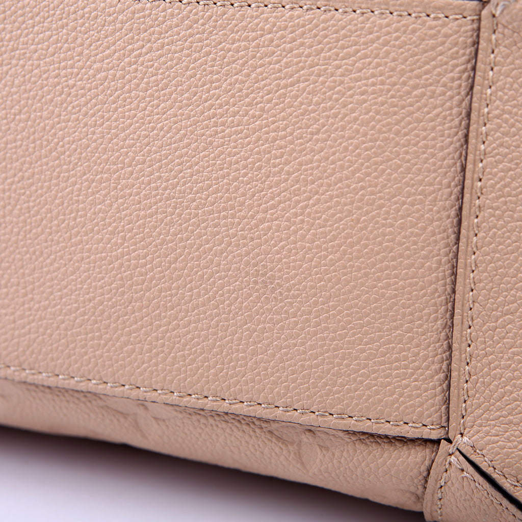 Bagatelle Hobo Empreinte Beige/Black