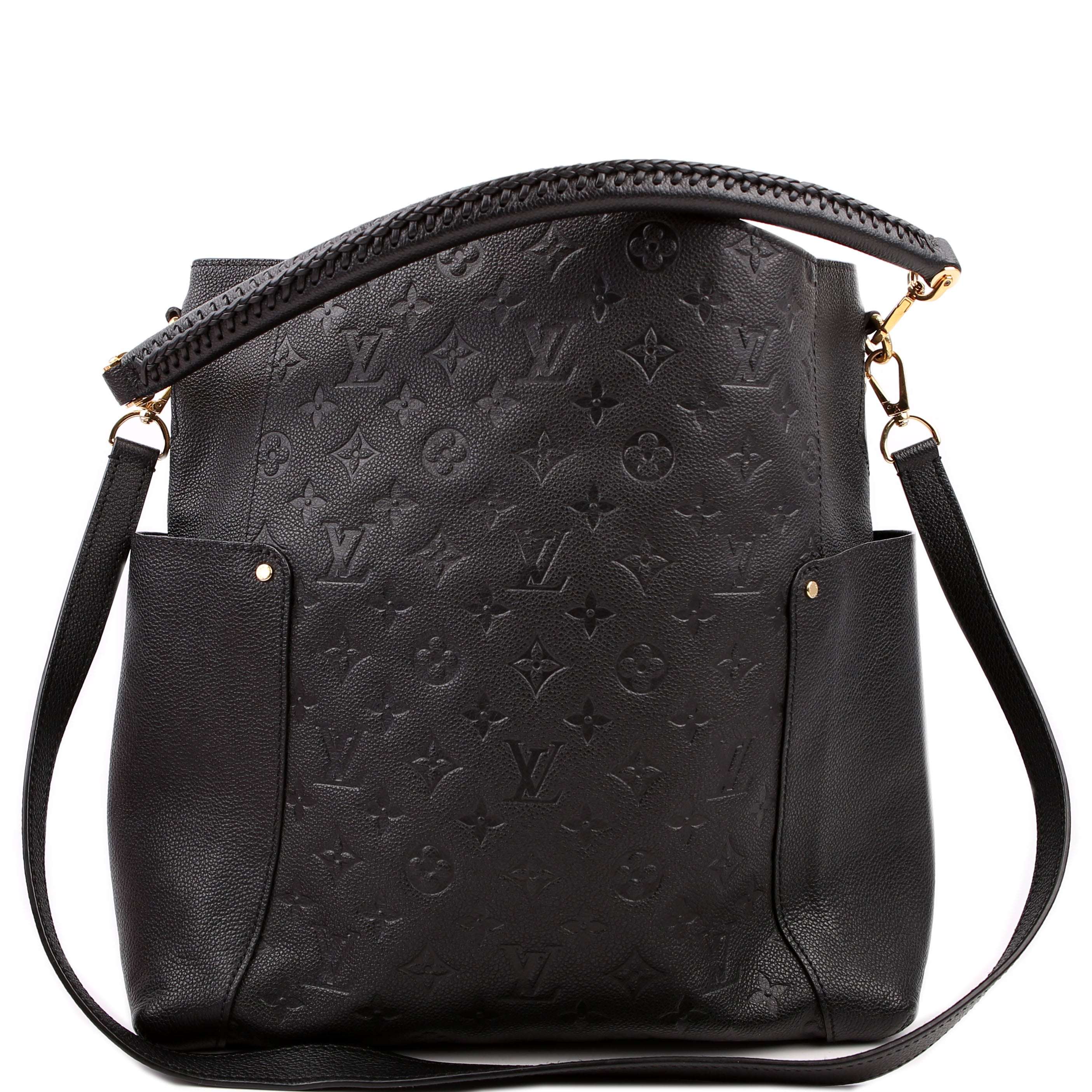 Bagatelle Hobo Empreinte Black