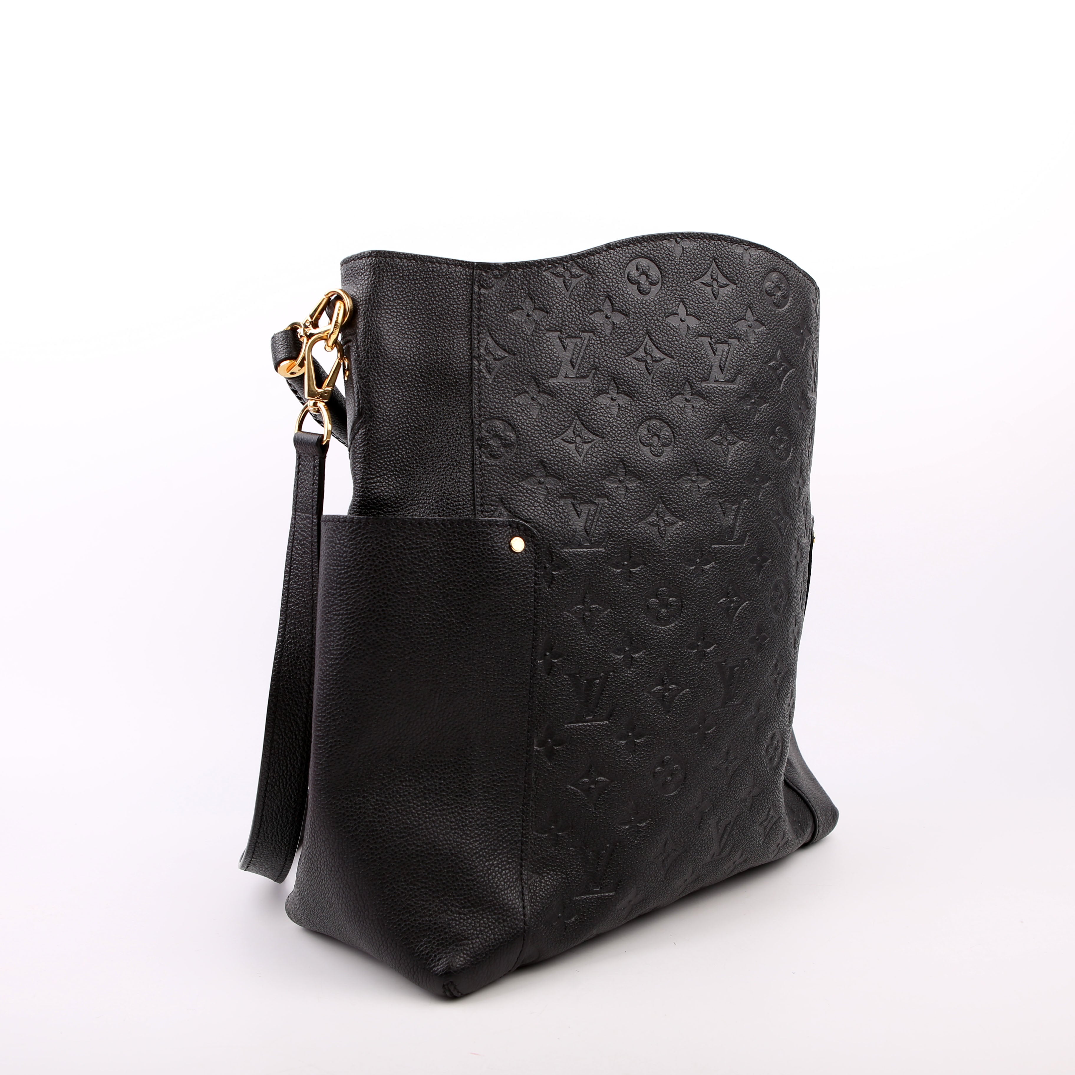 Bagatelle Hobo Empreinte Black