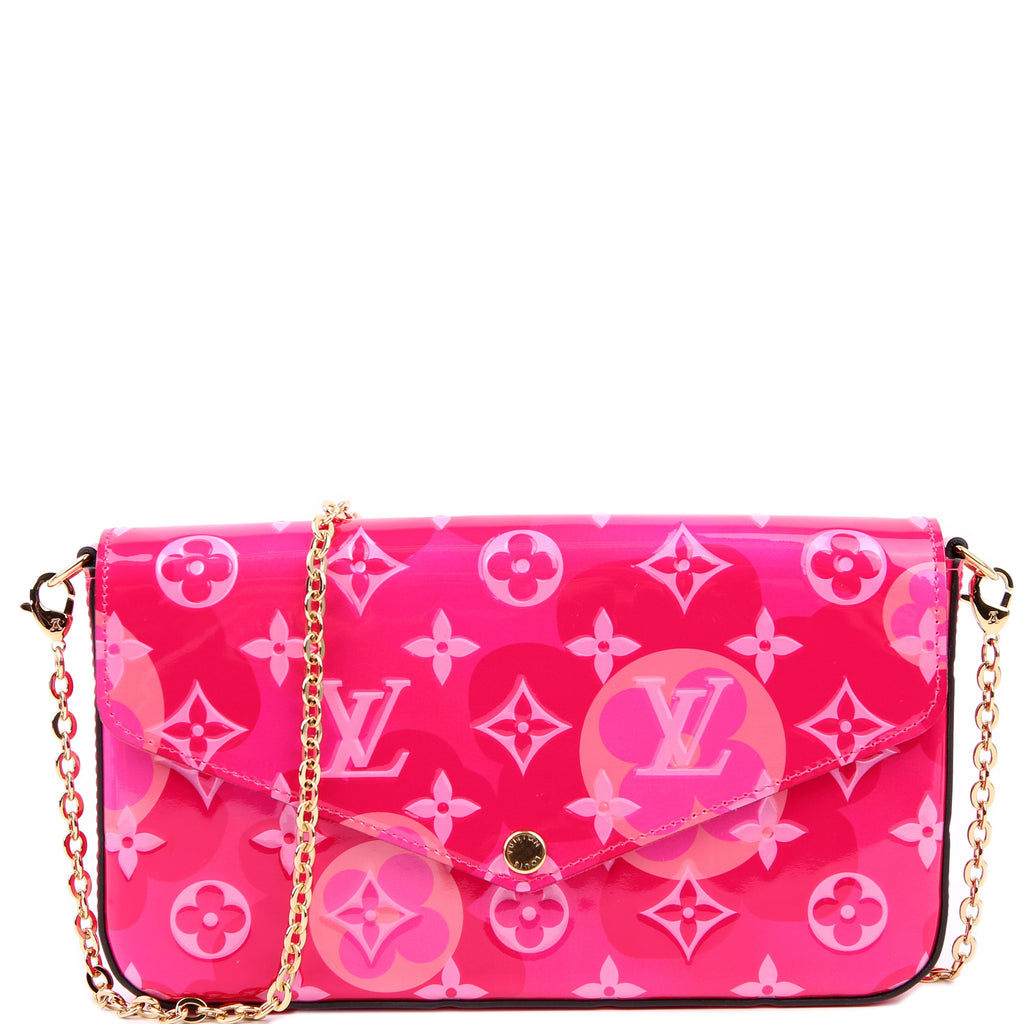 Pochette Felicie Valentine Vernis Pink