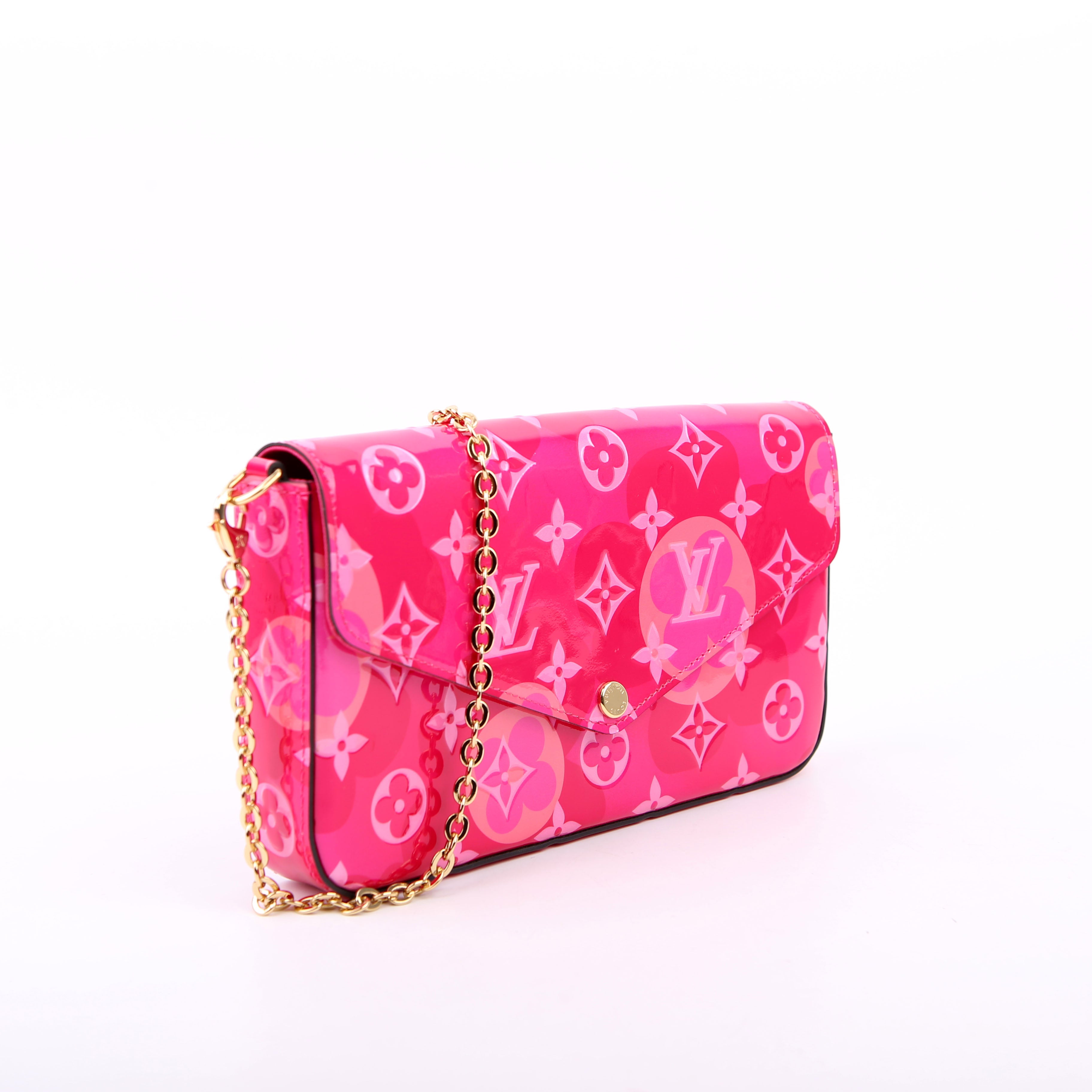 Pochette Felicie Valentine Vernis Pink
