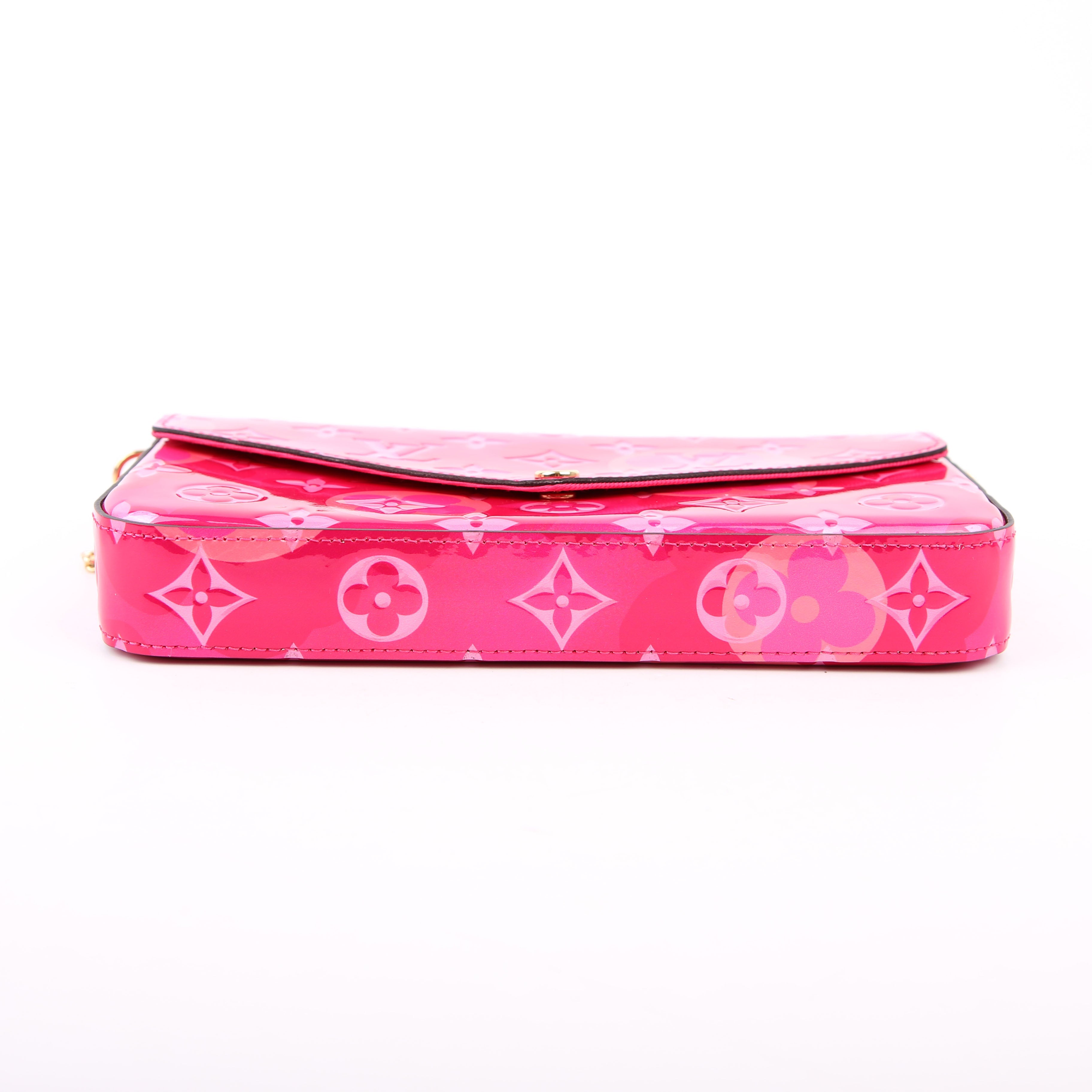 Pochette Felicie Valentine Vernis Pink