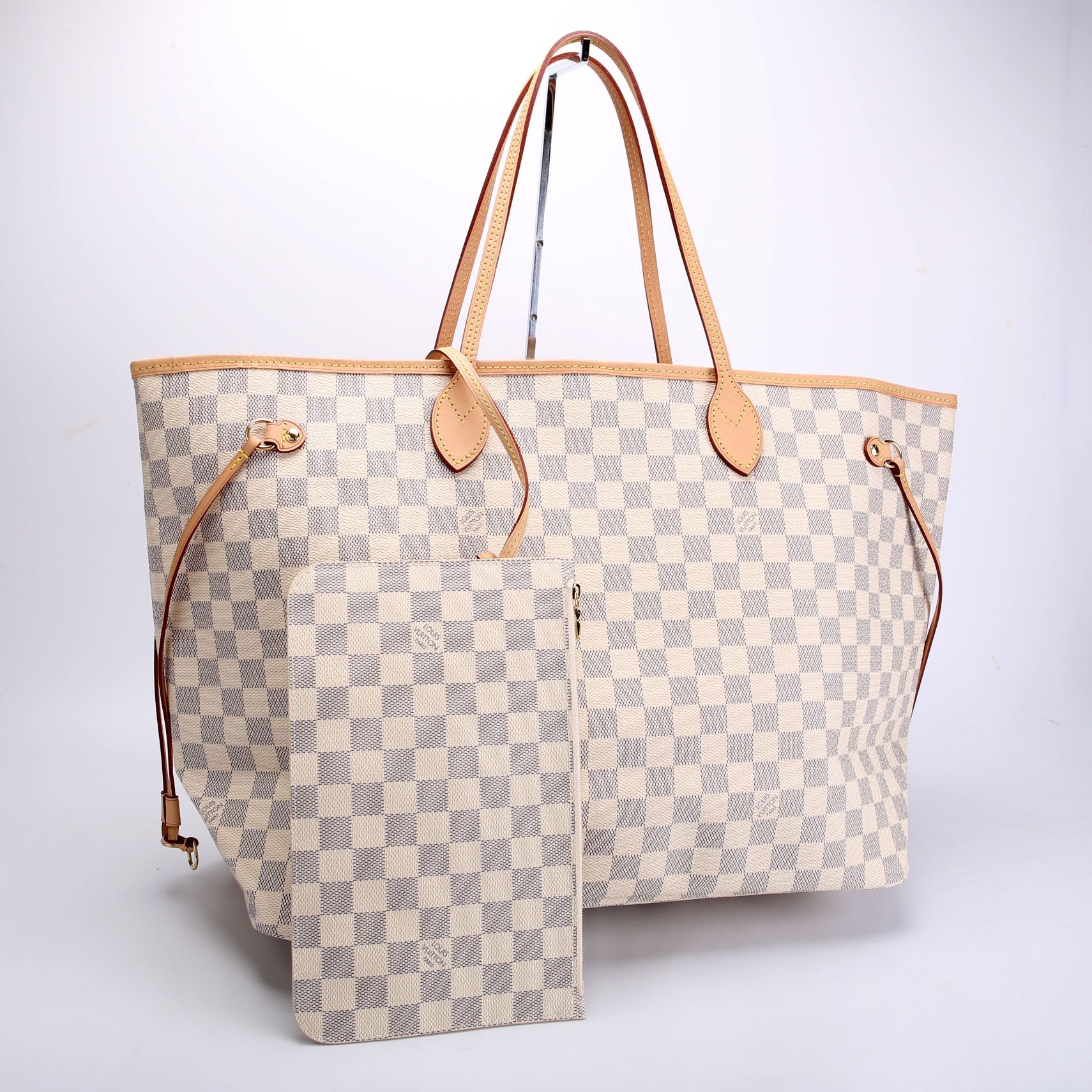 Neverfull With Wallet GM Damier Azur
