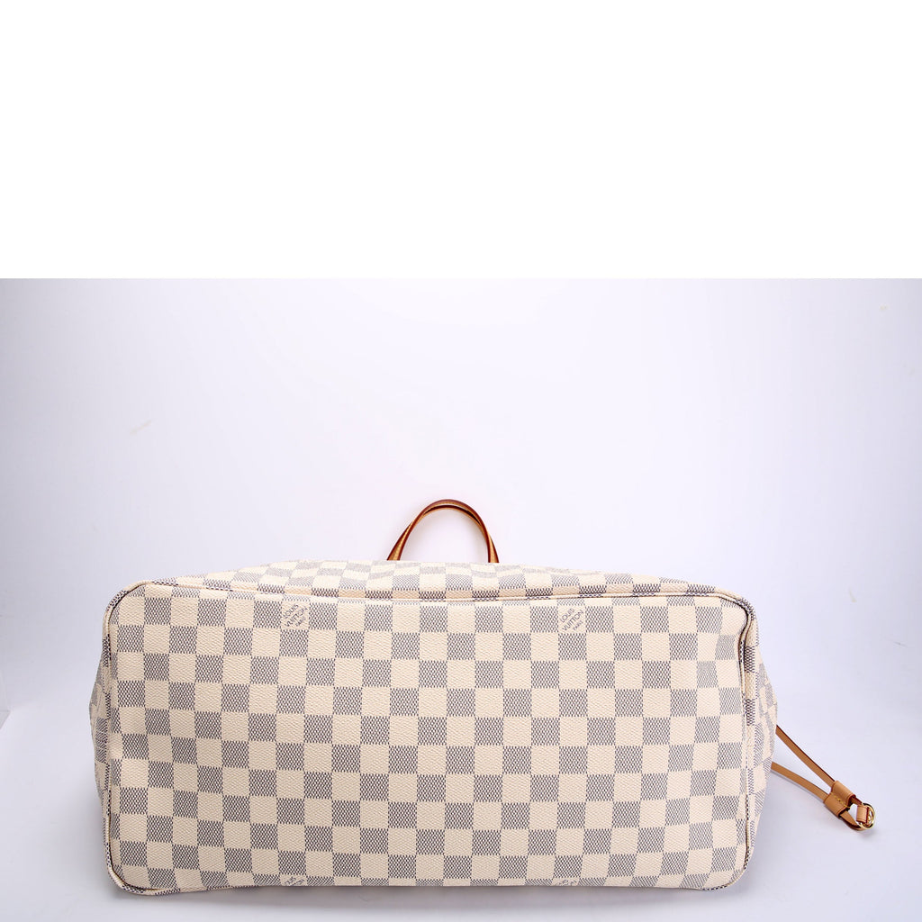 Neverfull With Wallet GM Damier Azur