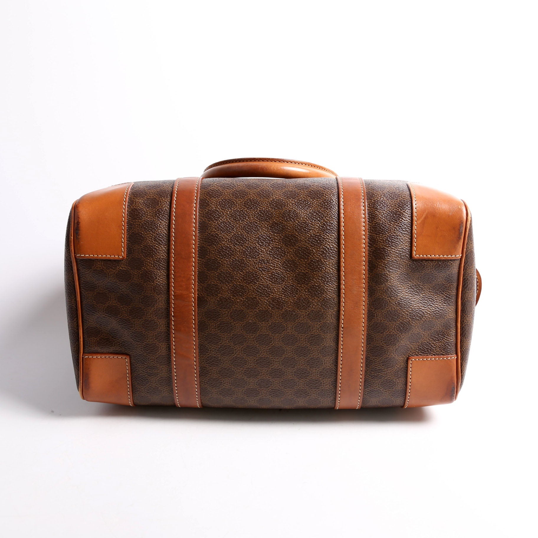 Macadam Small Boston Bag Vintage Brown