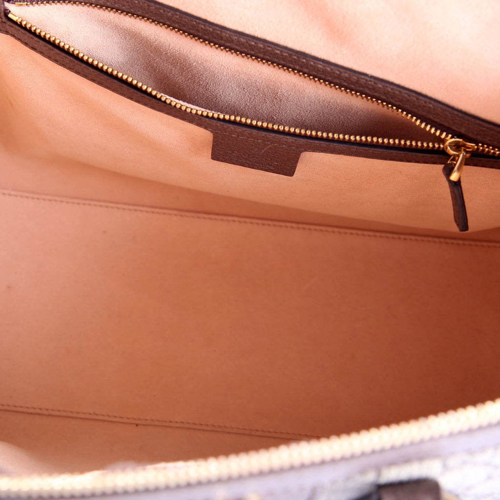 524537 Ophidia GG Medium Tote Brown