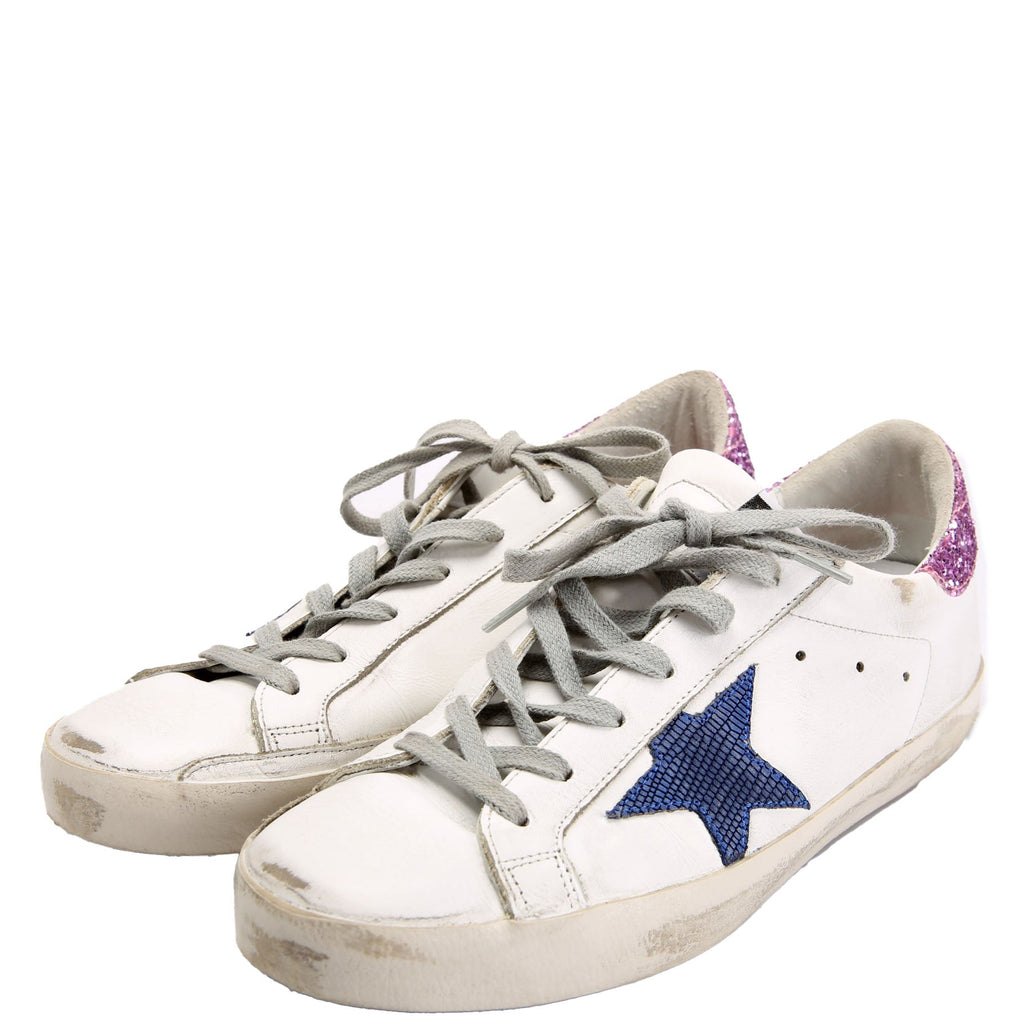 Superstar Sneakers Size 39 White/Pink/Blue