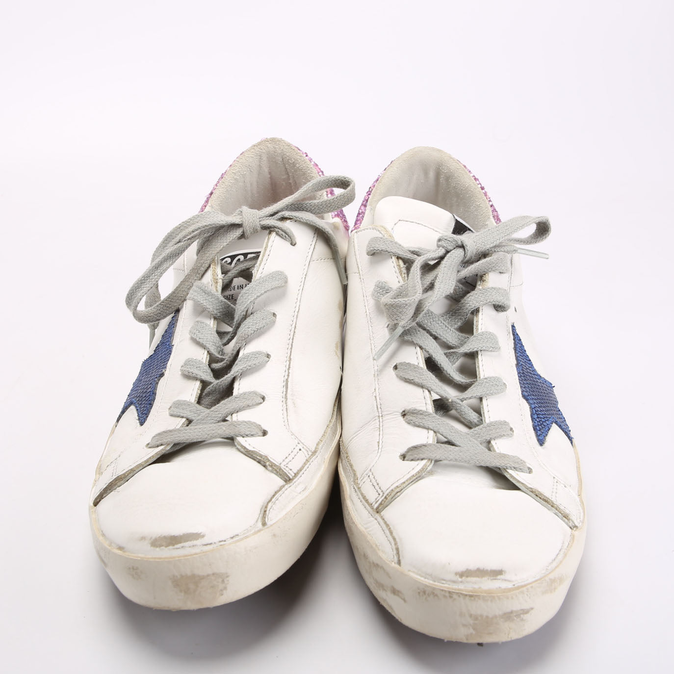 Superstar Sneakers Size 39 White/Pink/Blue