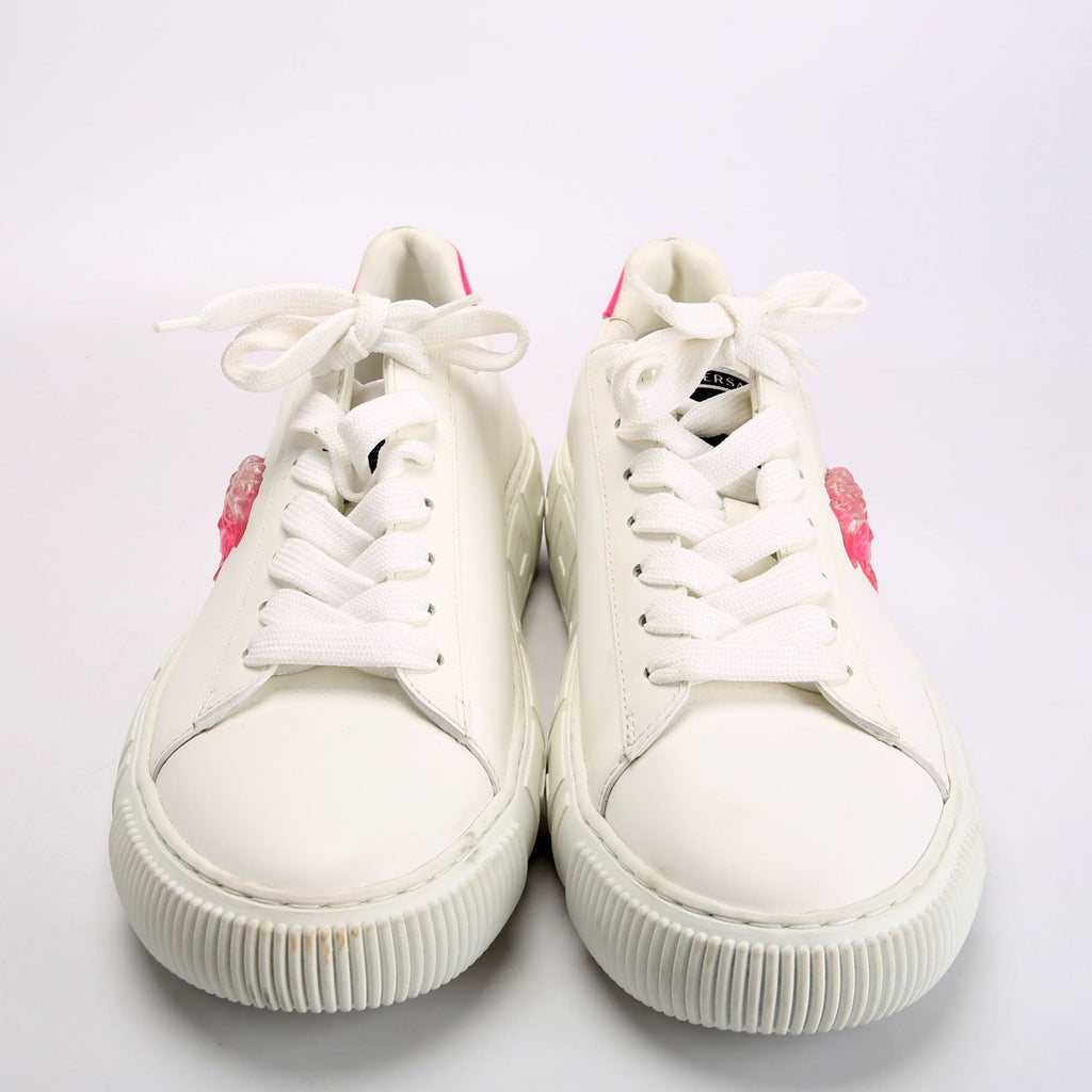 Greca Low Top Sneakers Size 39 white/Pink