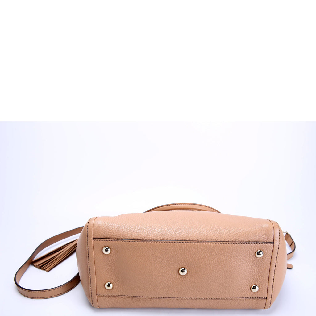 Gucci 369176 Soho Crossbody Nude