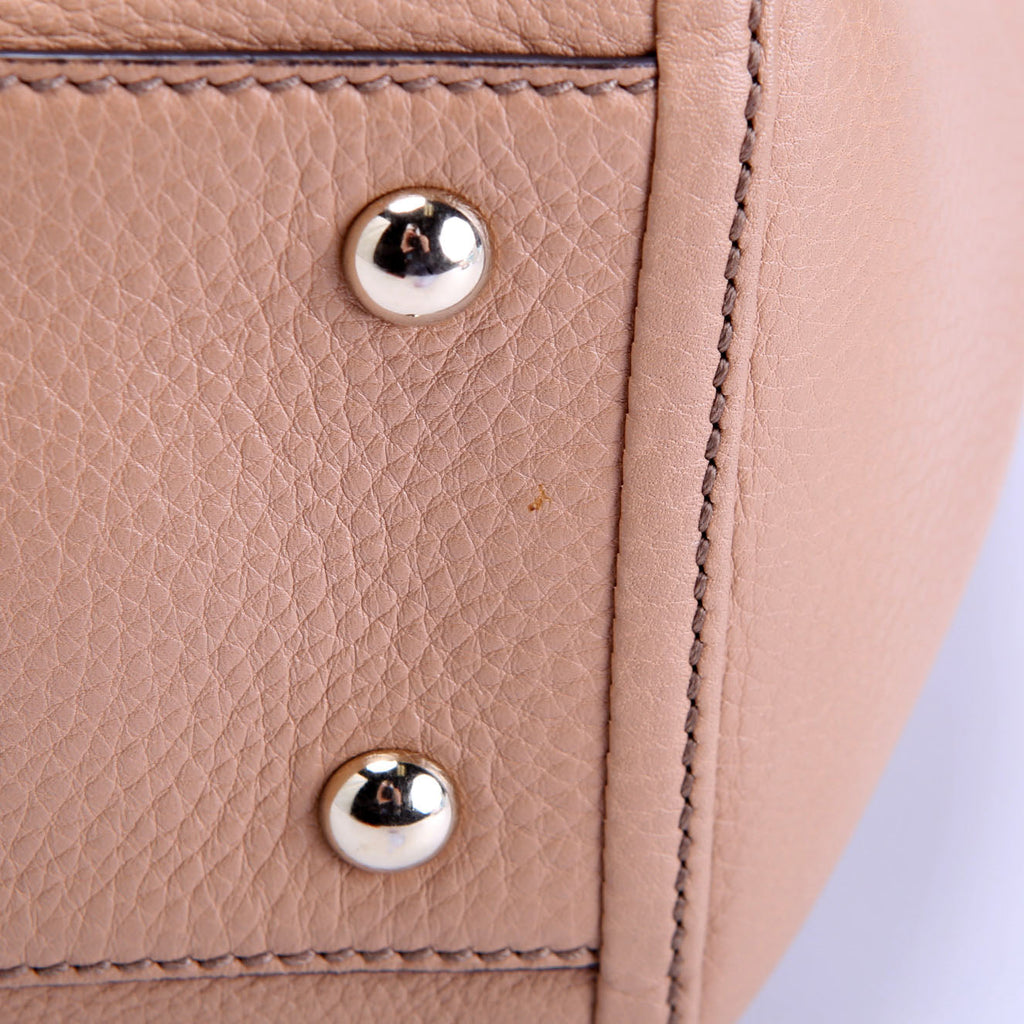 Gucci 369176 Soho Crossbody Nude