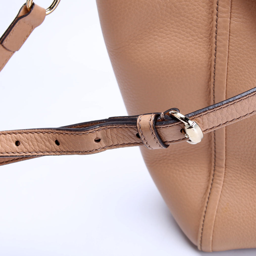 Gucci 369176 Soho Crossbody Nude
