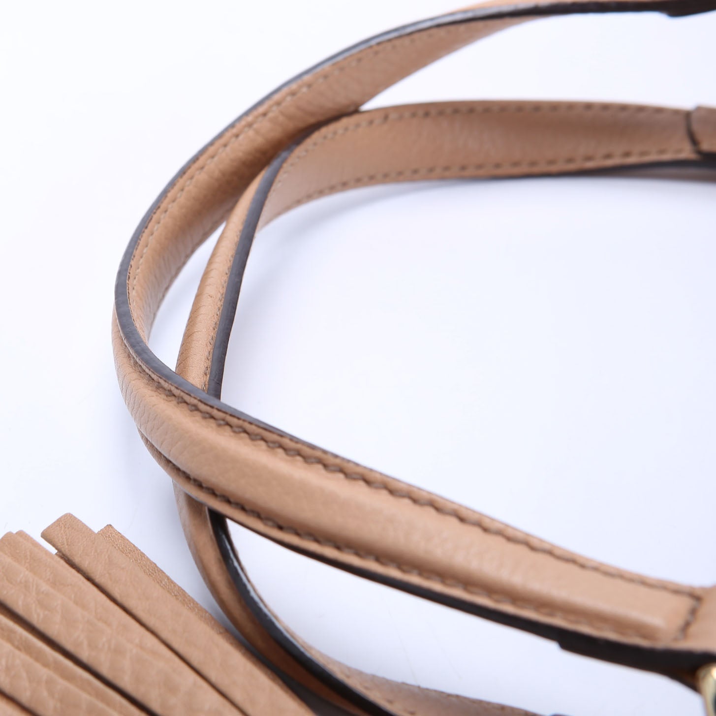 Gucci 369176 Soho Crossbody Nude