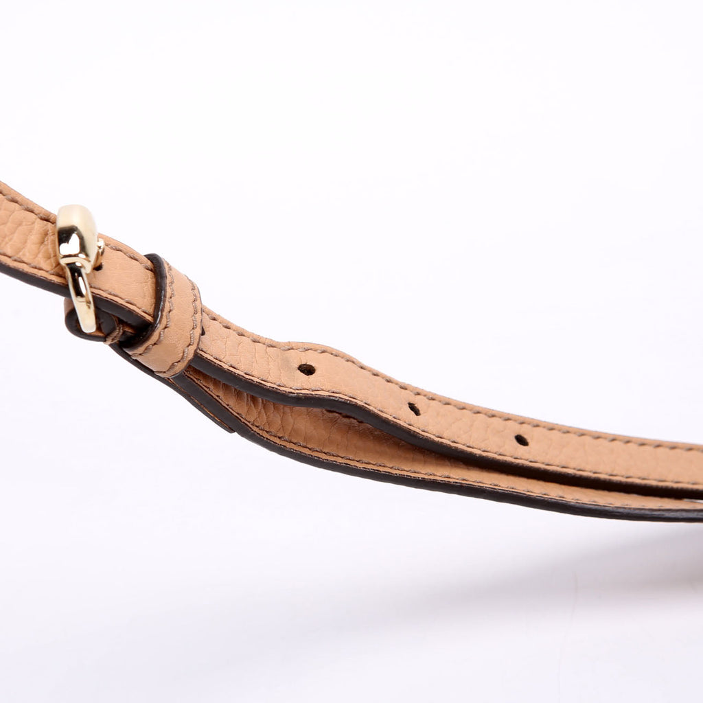 Gucci 369176 Soho Crossbody Nude