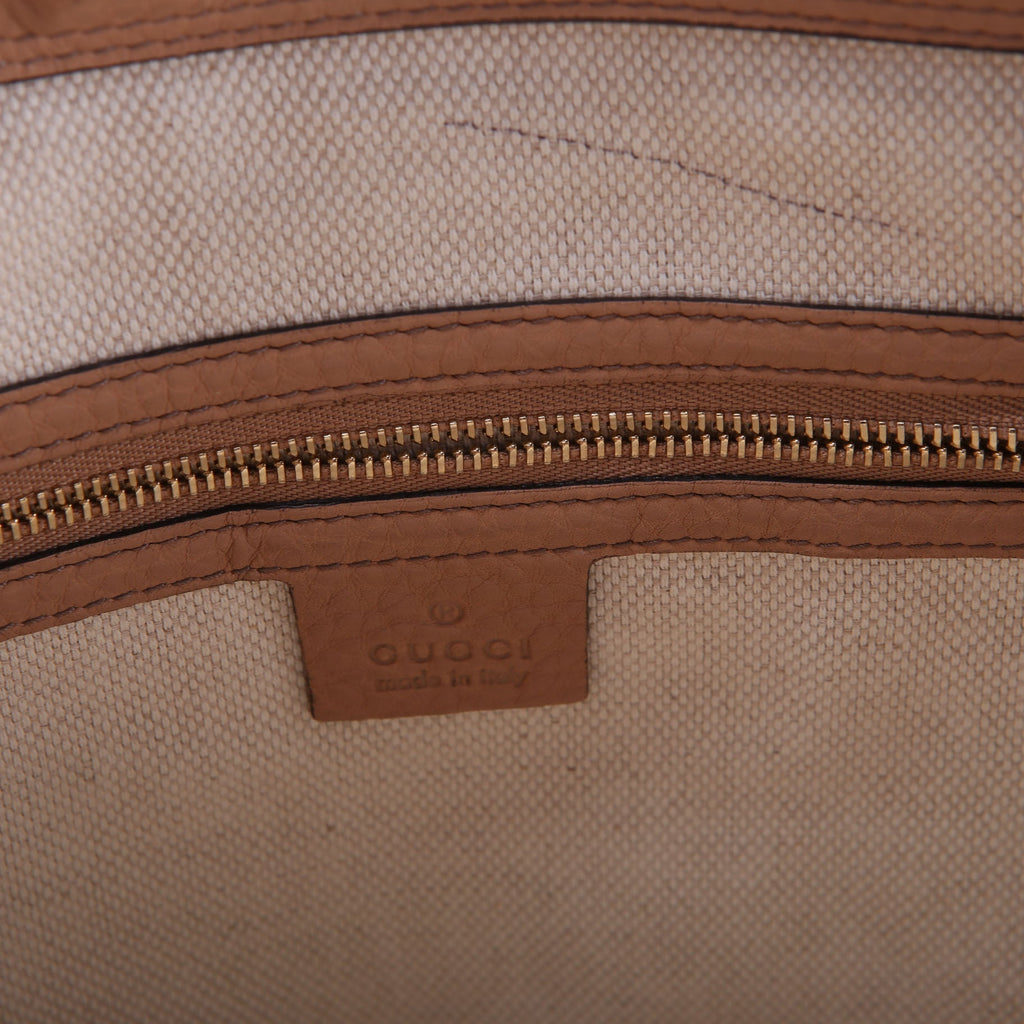 Gucci 369176 Soho Crossbody Nude