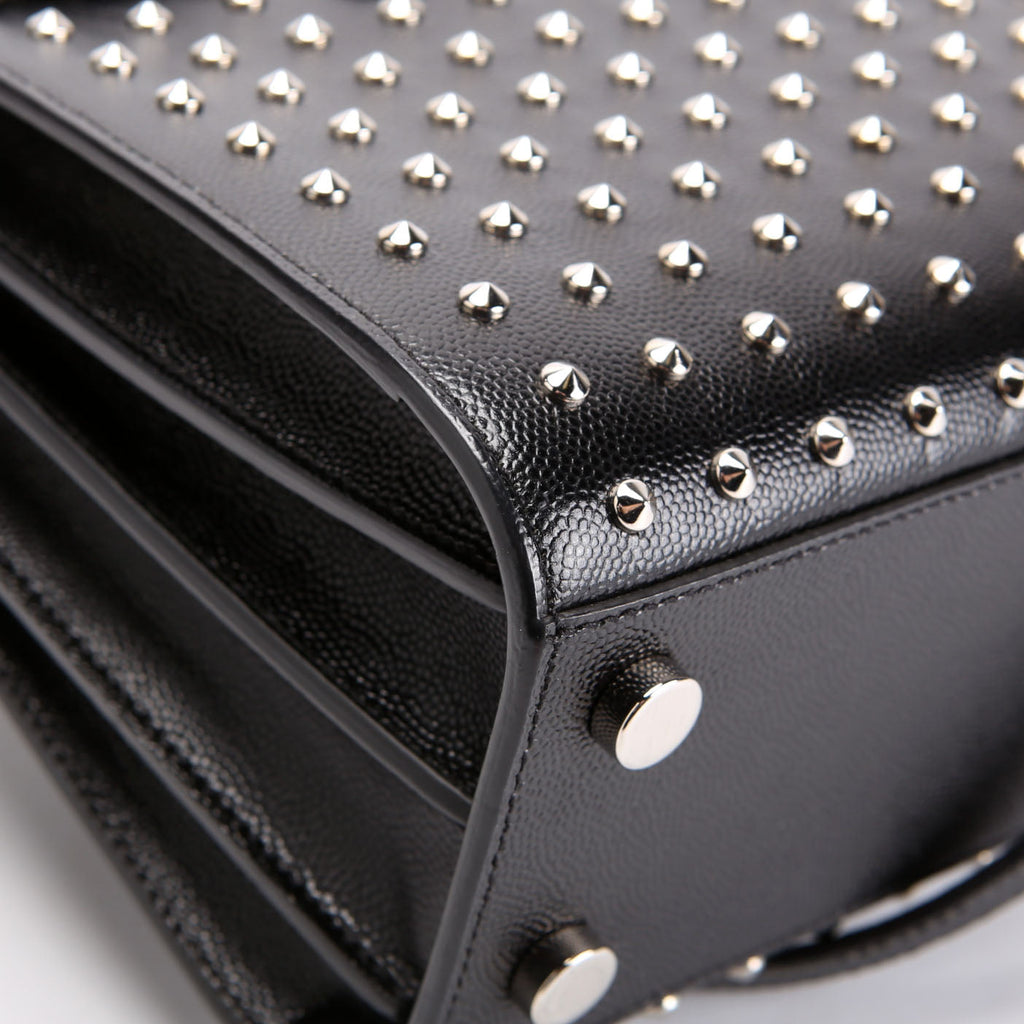 SAINT LAURENT Sac De Jour Nano 392035 Studded Black