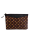 Daily Pouch Monogram Black