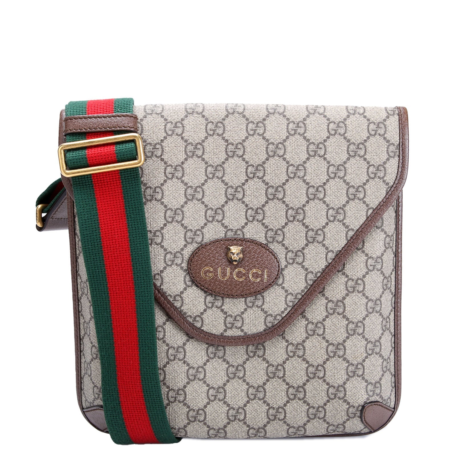 598604 GG Supreme Neo Vintage Messenger Brown