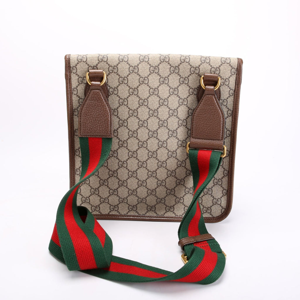 598604 GG Supreme Neo Vintage Messenger Brown