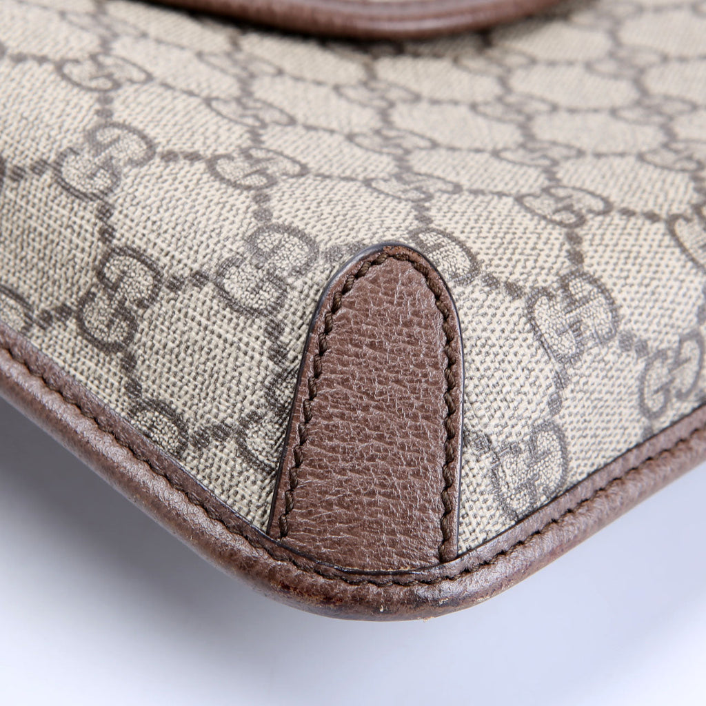 598604 GG Supreme Neo Vintage Messenger Brown