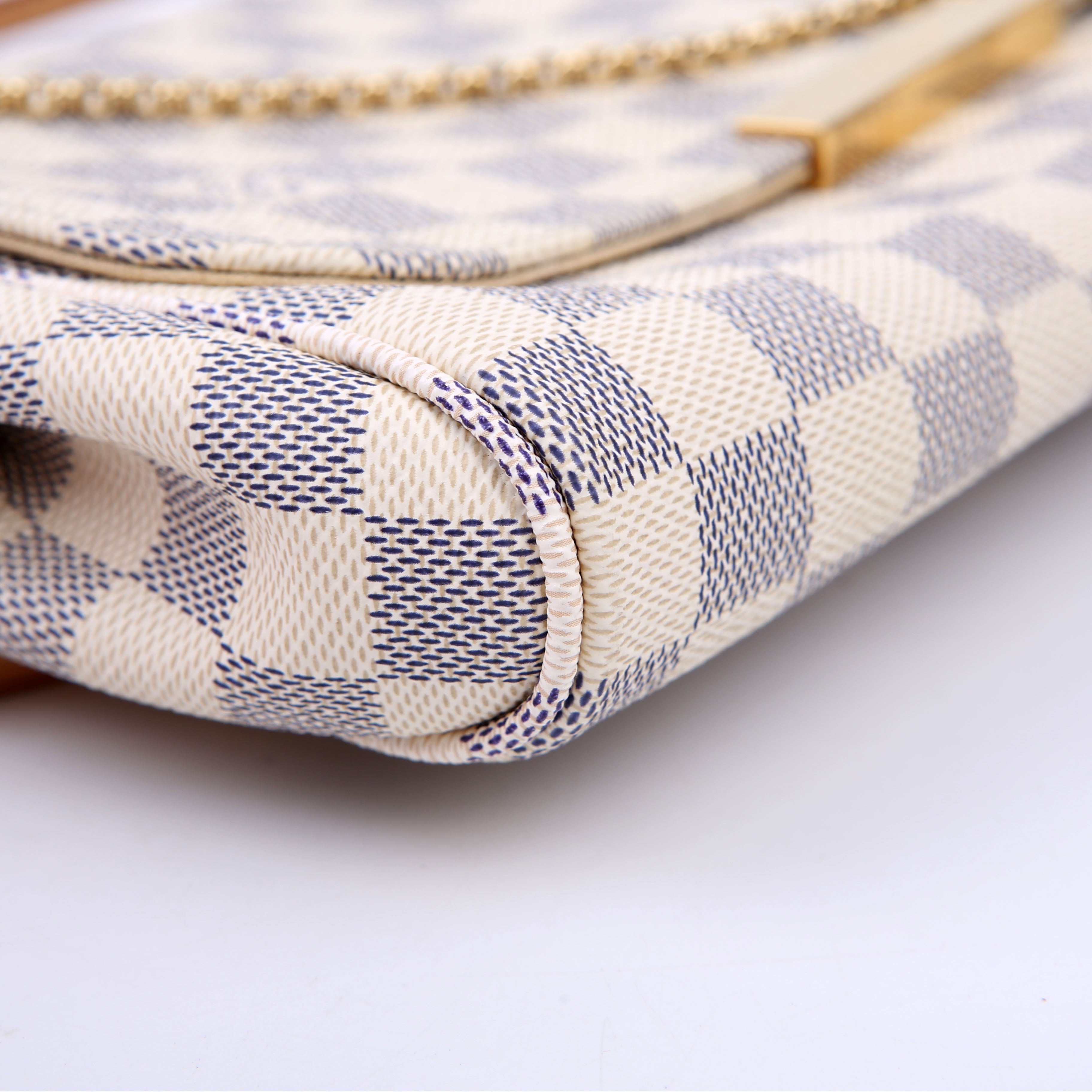 Favorite MM Damier Azur
