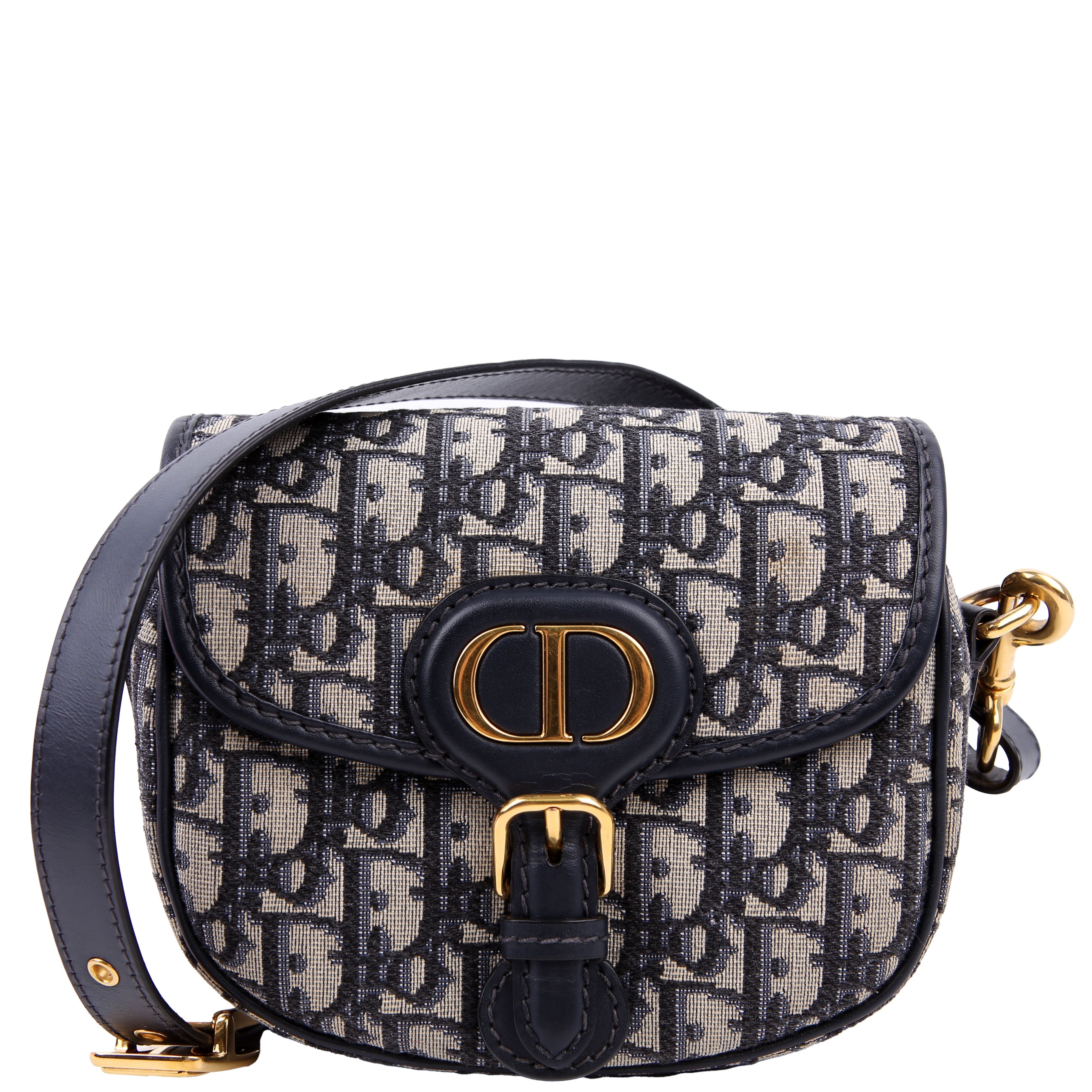 Dior Bobby Bag Small Oblique Navy