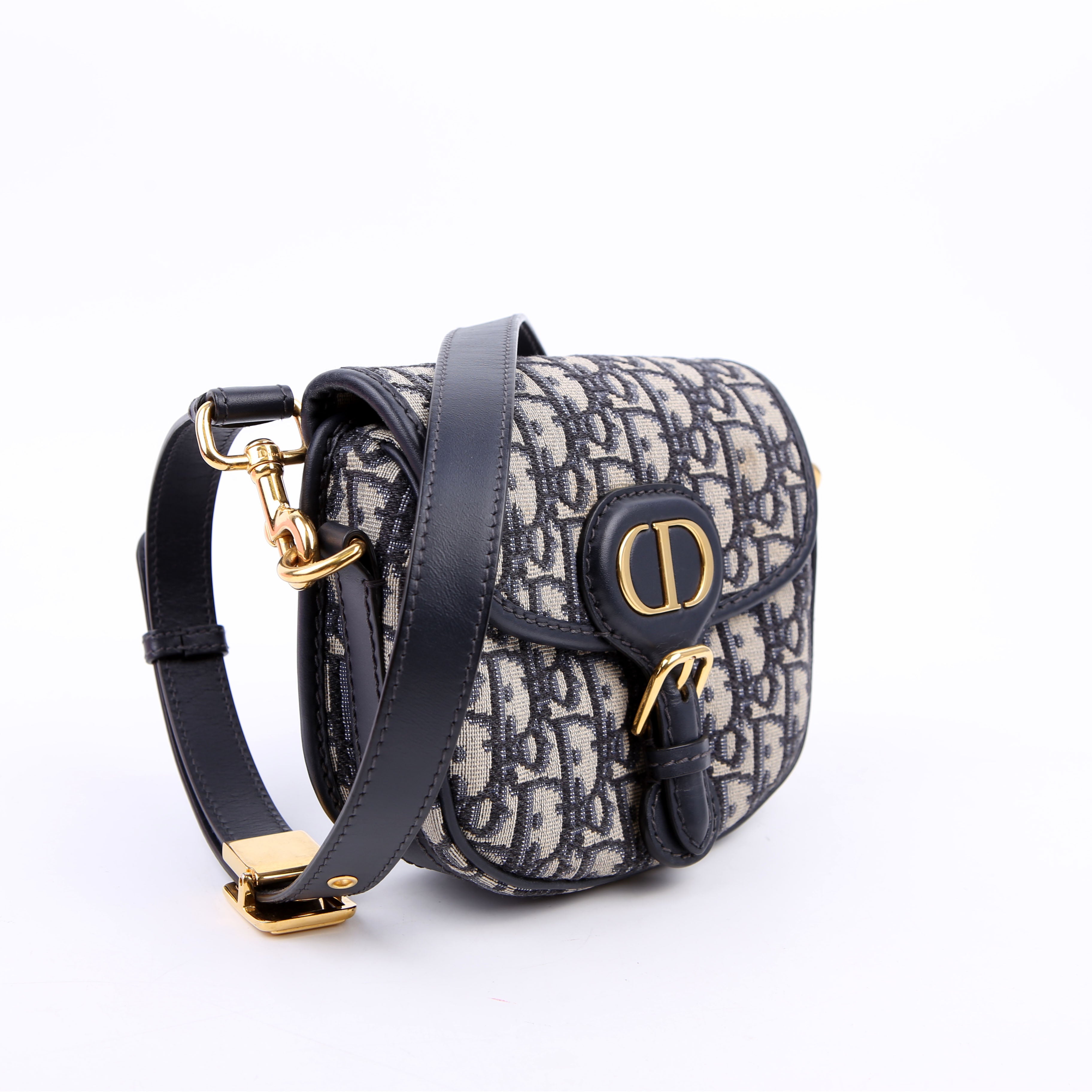 Dior Bobby Bag Small Oblique Navy