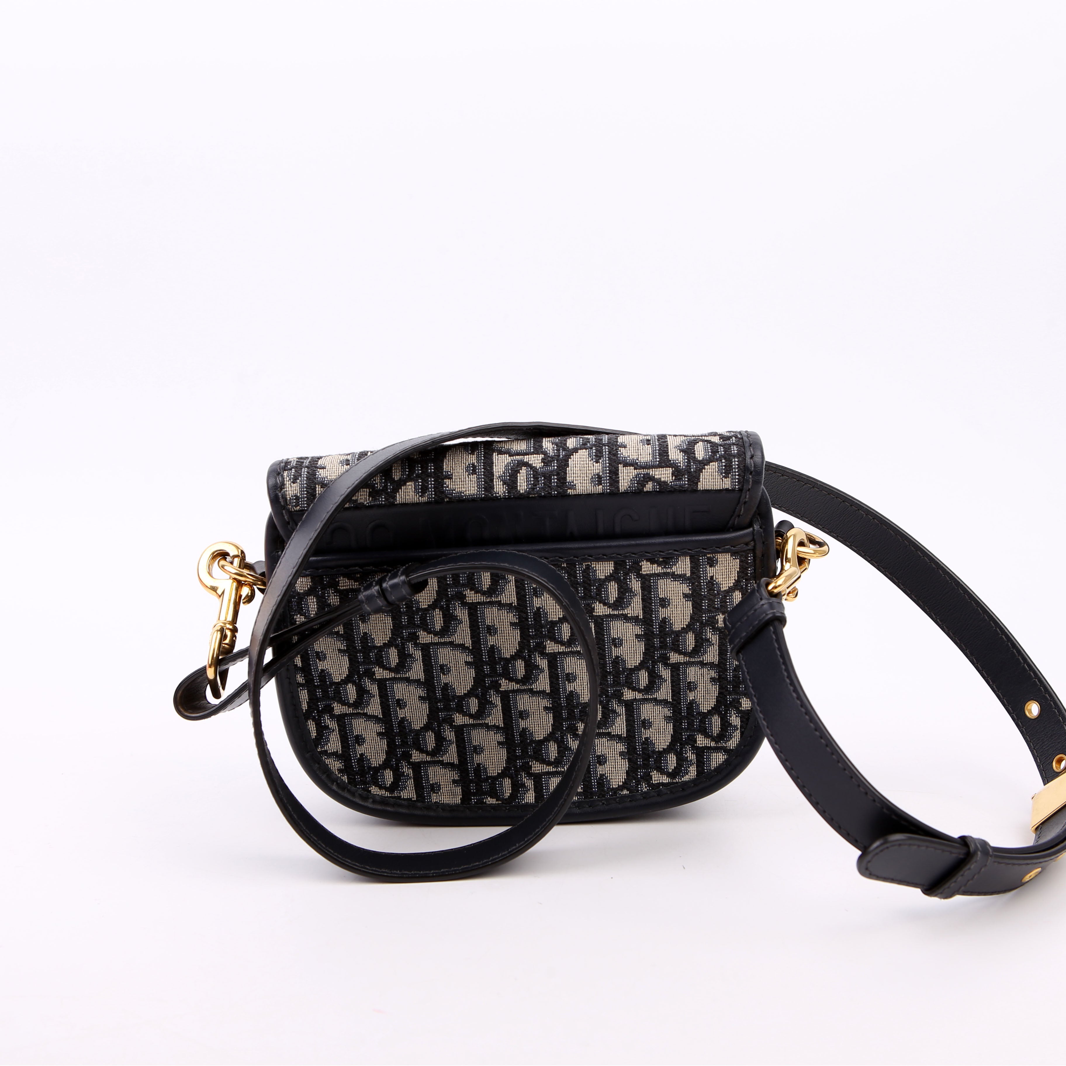 Dior Bobby Bag Small Oblique Navy