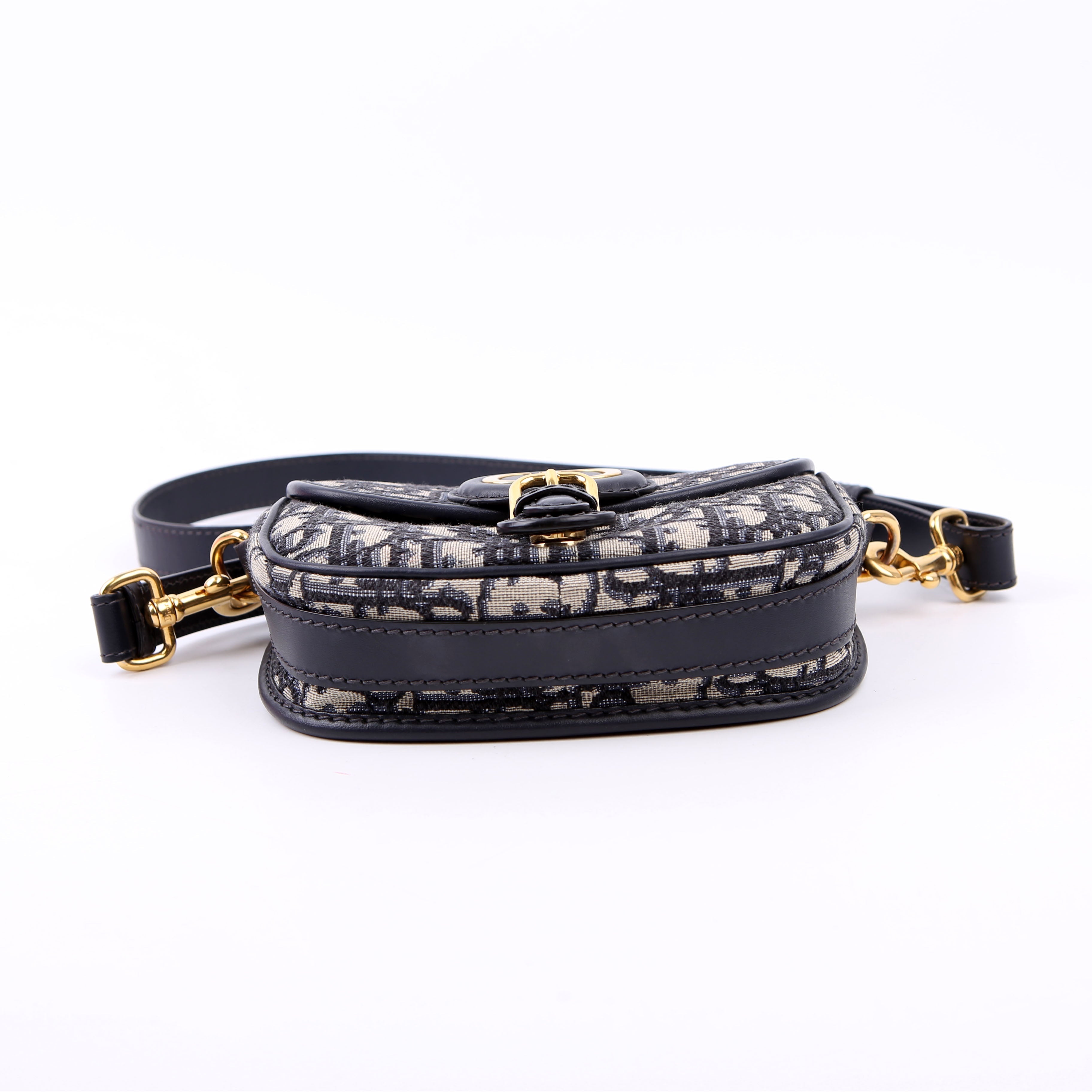 Dior Bobby Bag Small Oblique Navy