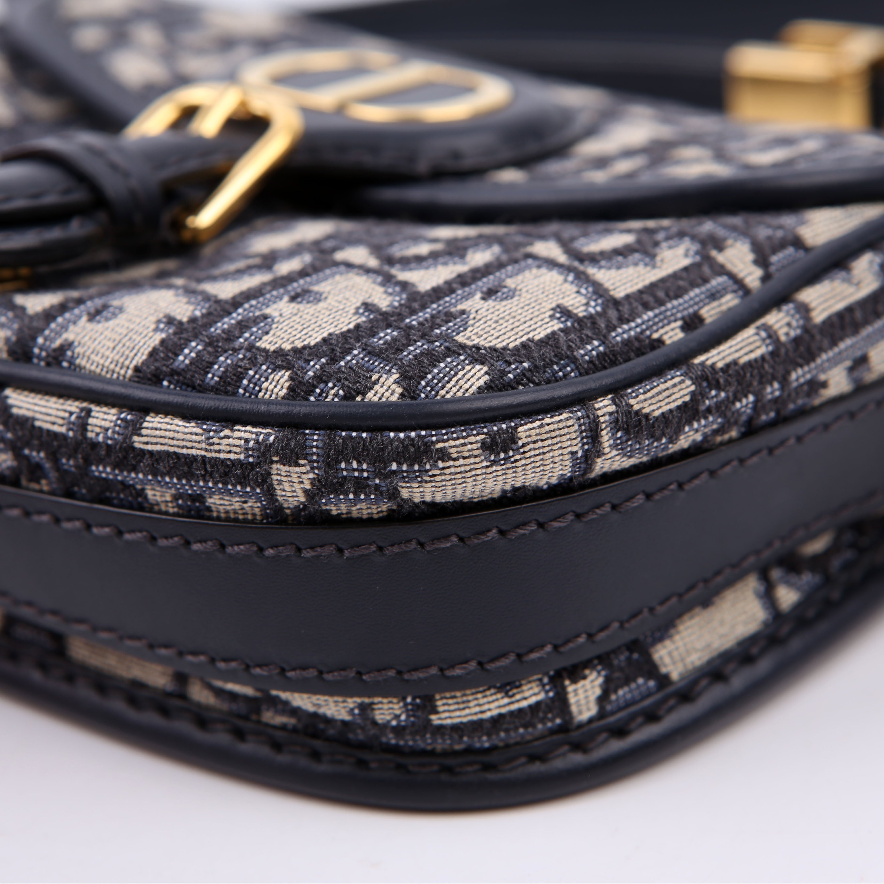 Dior Bobby Bag Small Oblique Navy