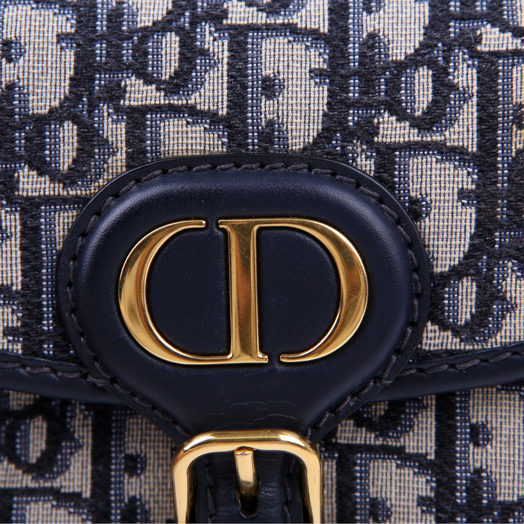 Dior Bobby Bag Small Oblique Navy