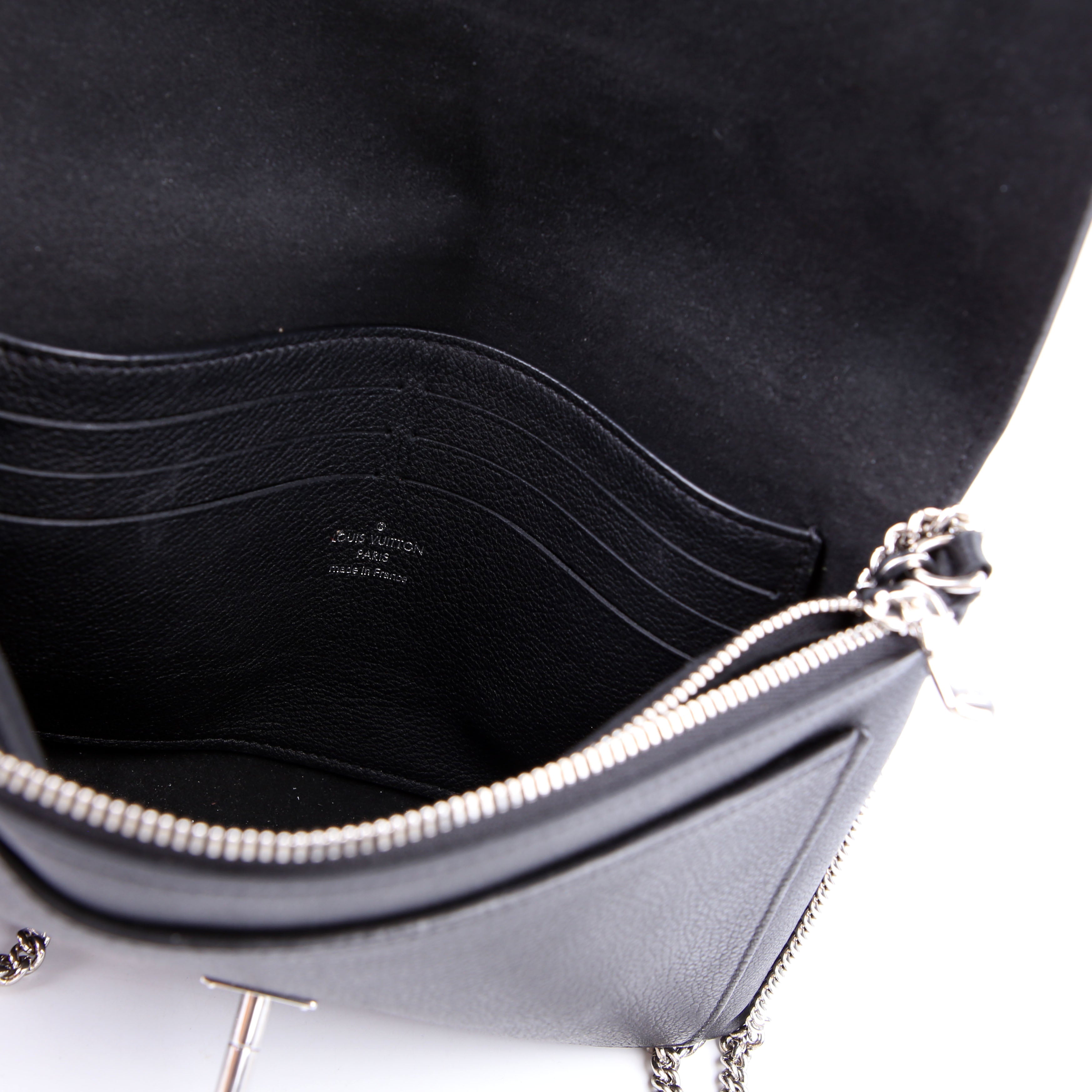 Mylockme Chain Pochette Black